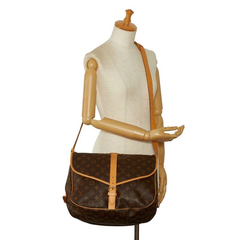 Louis Vuitton Louis Vuitton Monogram Saumur 35 Crossbody Bag M42254 Size ONE SIZE - 13 Thumbnail