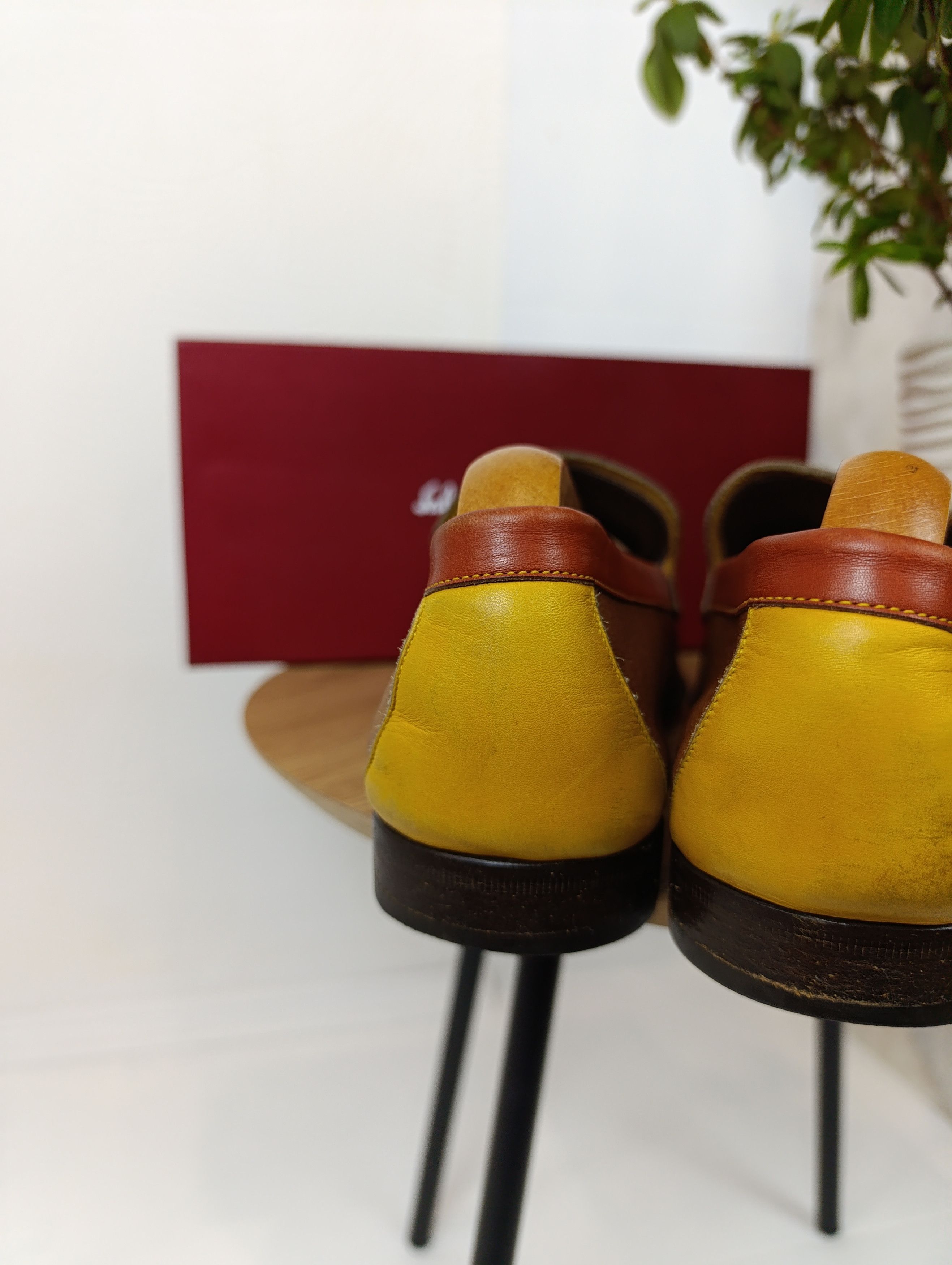 Salvatore Ferragamo SALVATORE FERRAGAMO LEATHER ITALIAN SHOES Size US 8 / EU 41 - 15 Thumbnail