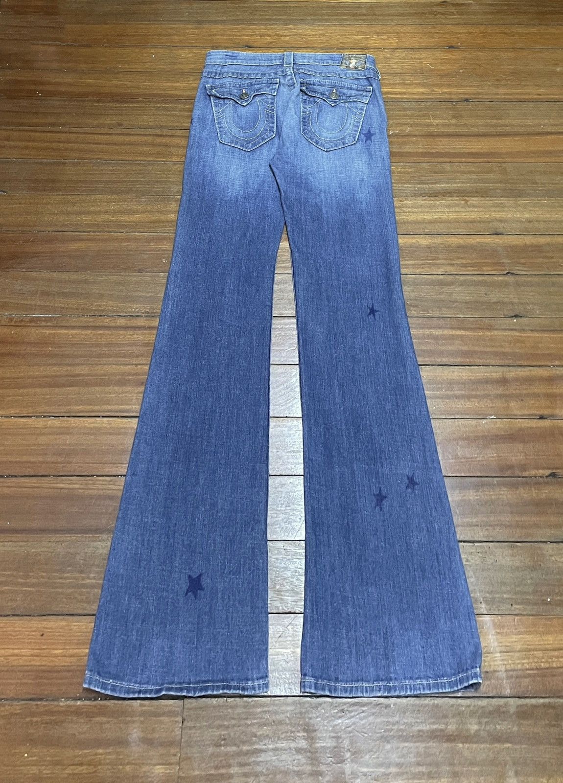 True Religion × Vintage Rare Vintage True Religion Made In Usa Flared Jeans 1990s Size US 31 - 2 Thumbnail