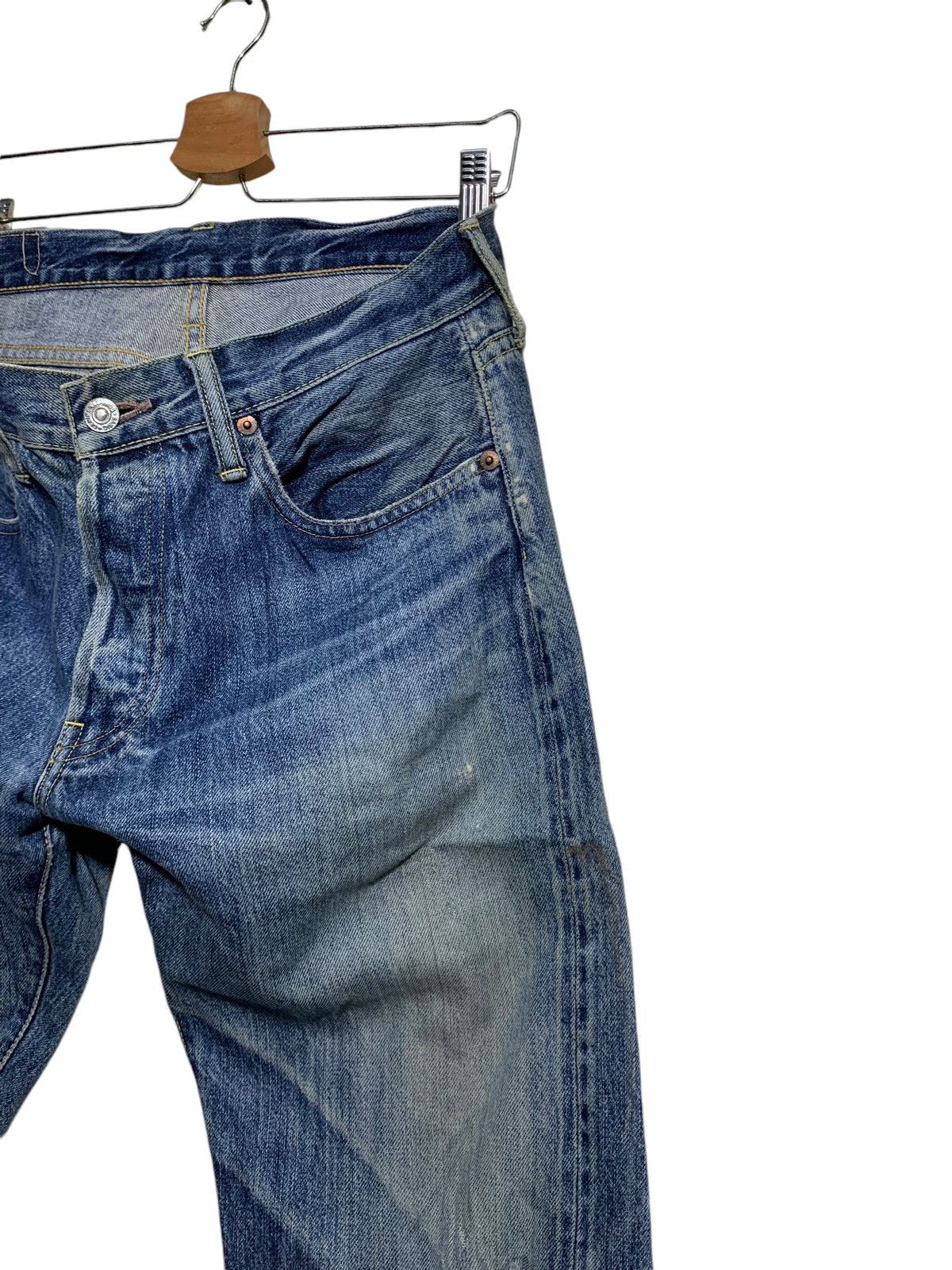 Denime 🔥DENIME JAPAN DISTRESSED JEANS W32 Size US 32 / EU 48 - 4 Thumbnail