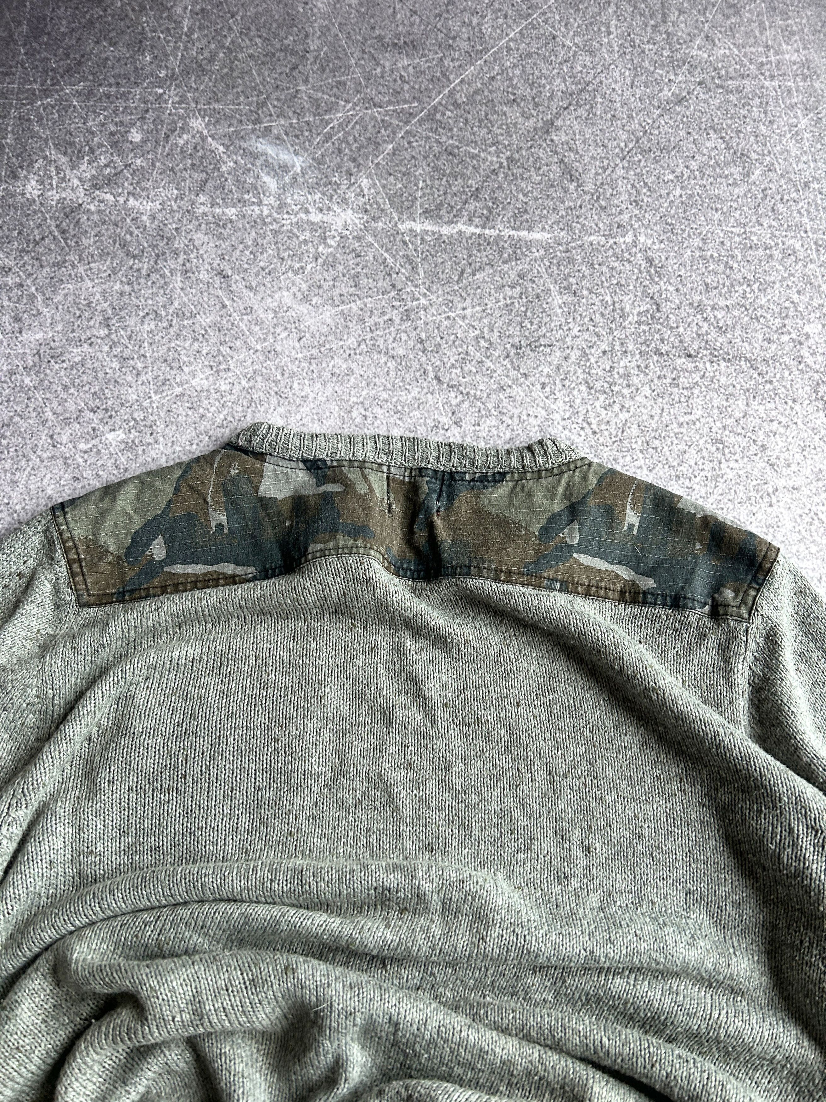 Vintage VTG Streetwear Kapital Style Military Sweater Hoodie 90s Size US M / EU 48-50 / 2 - 6 Thumbnail
