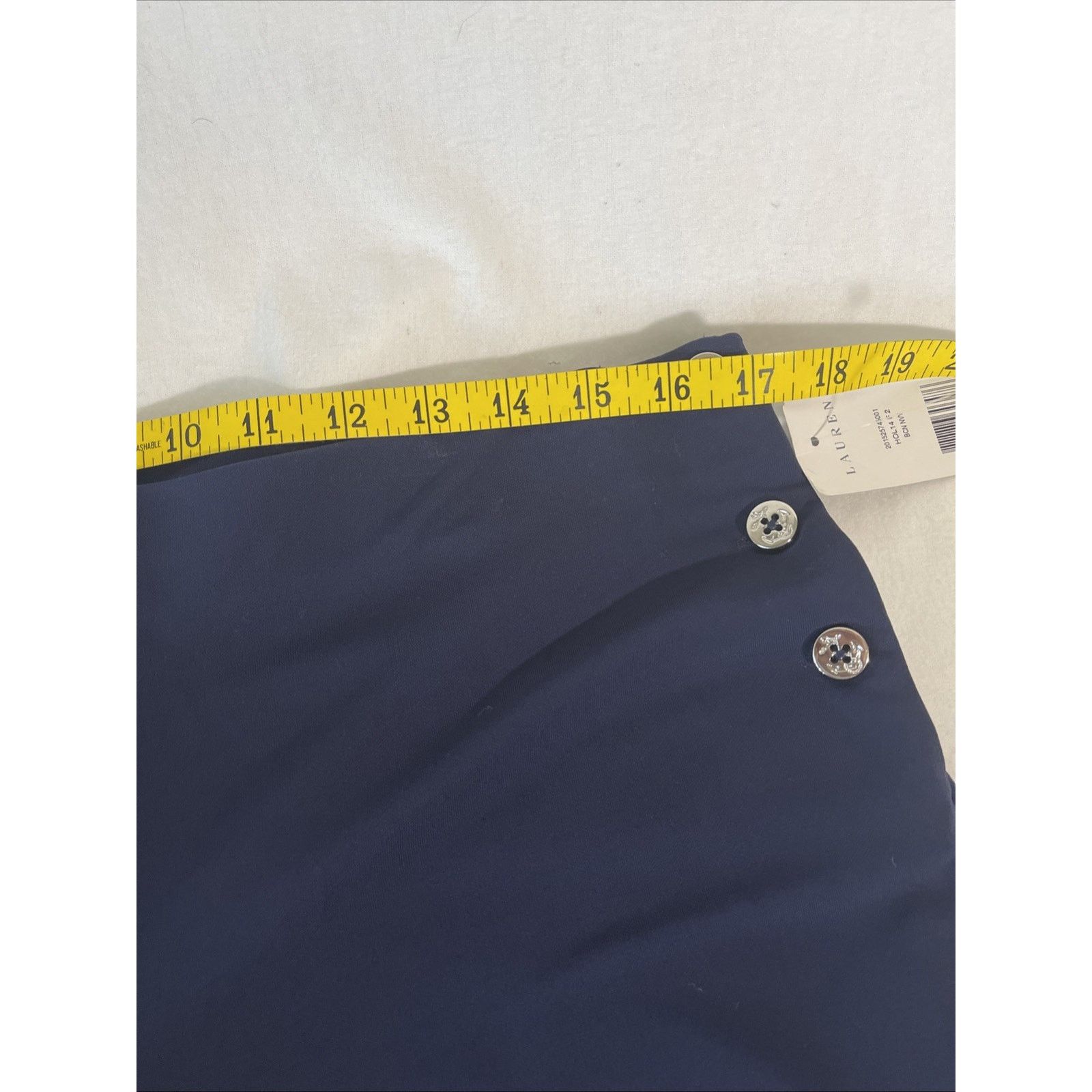 Ralph Lauren Ralph Lauren Women Slacks Navy- PETITE LG - NWT Size 33" - 8 Thumbnail