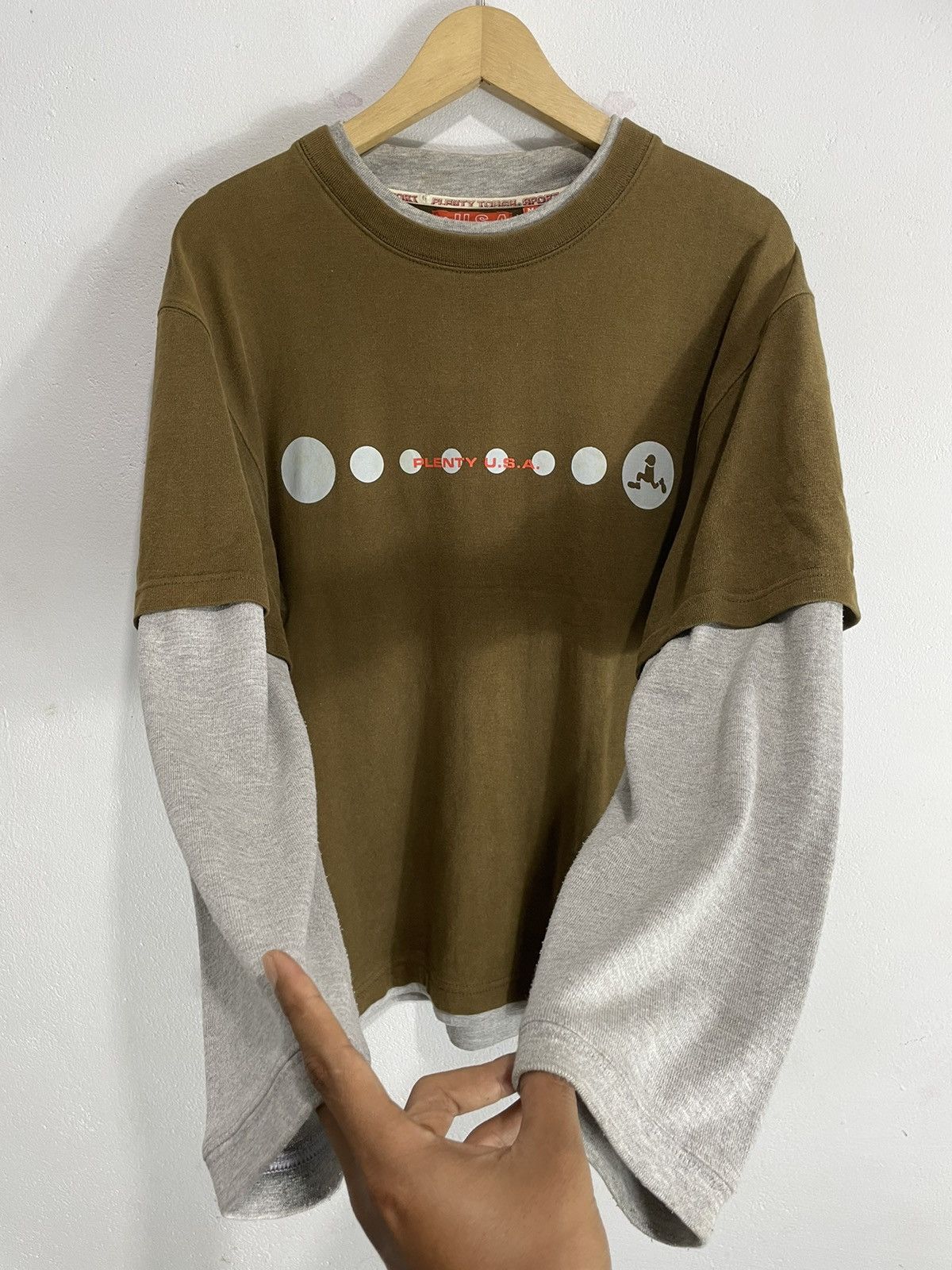Hysteric Glamour Plenty Usa Double layer longsleeve Size US M / EU 48-50 / 2 - 5 Thumbnail