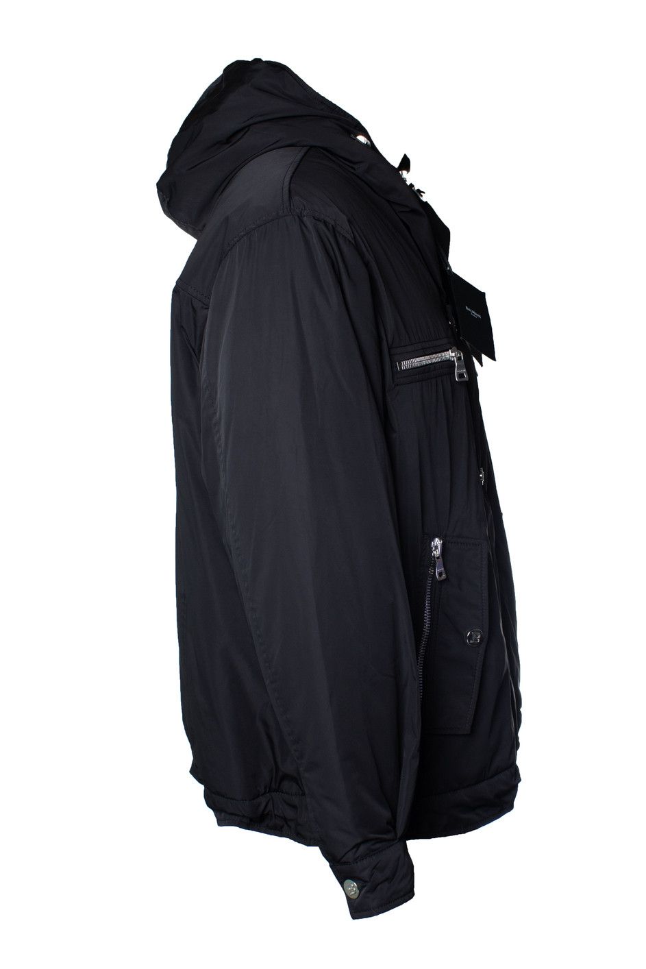 Balmain Balmain, hooded bomber jacket in black Size US S / EU 44-46 / 1 - 2 Thumbnail