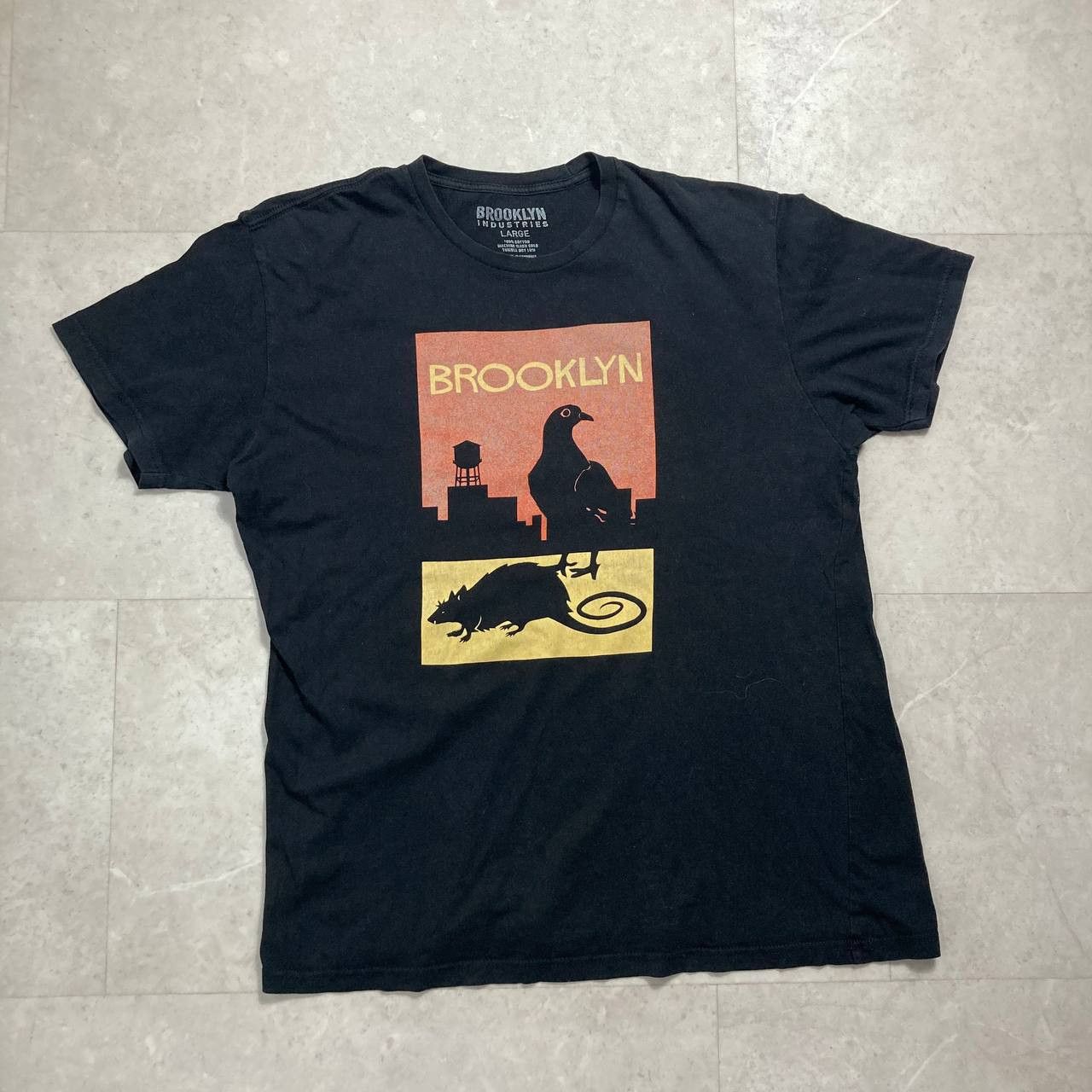 Brooklyn Industries Brooklyn Industries New York City Pigeon Rat Tee Size US L / EU 52-54 / 3 - 1 Thumbnail