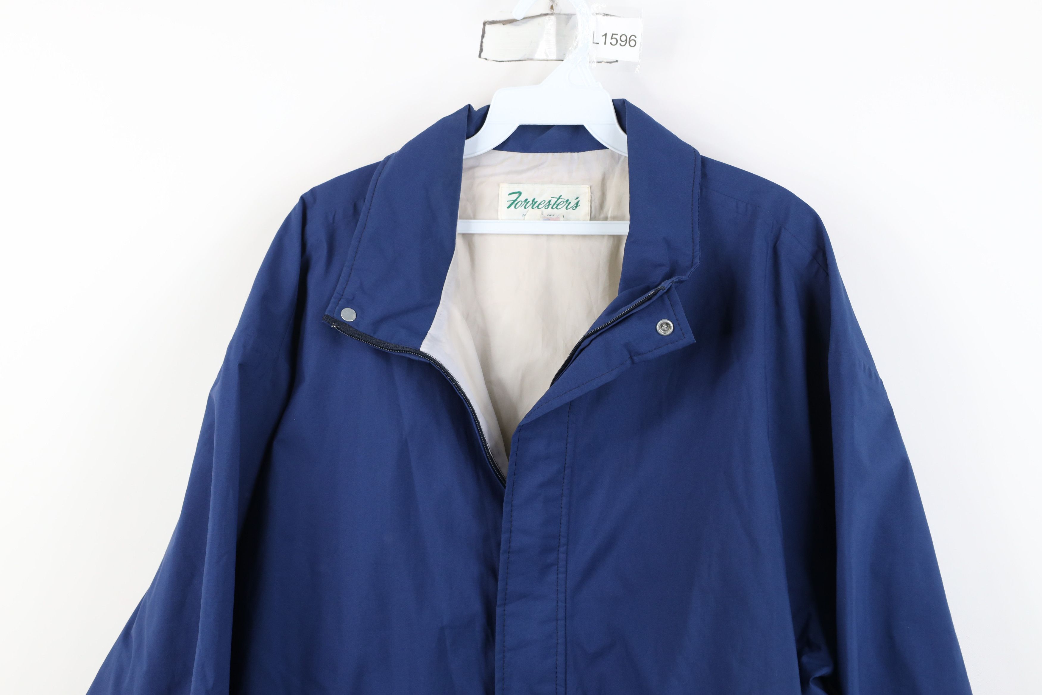 Vintage Vintage 80s 90s Streetwear Waterproof Full Zip Rain Jacket Size US XL / EU 56 / 4 - 2 Thumbnail