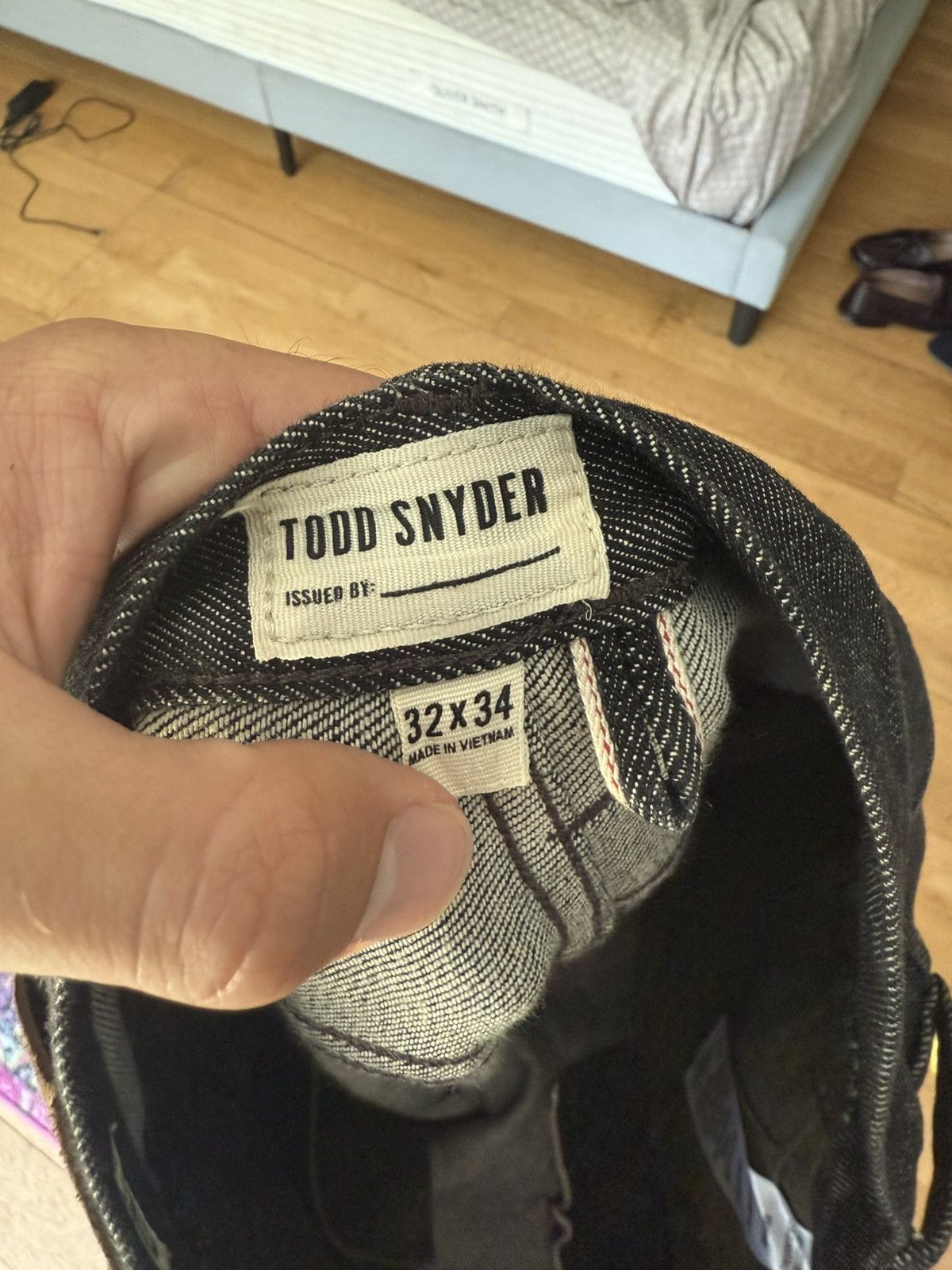 Todd Snyder Black bootcut denim Size US 32 / EU 48 - 2 Thumbnail