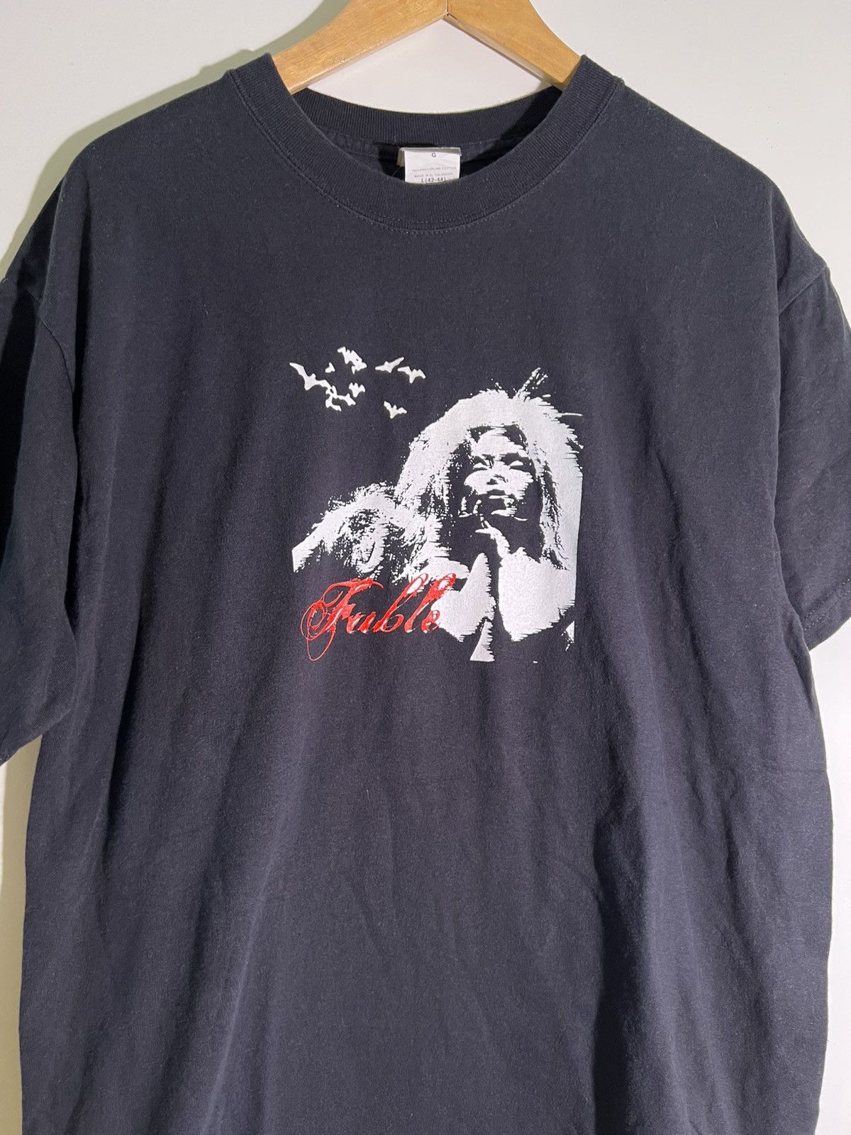 Vintage 90’s 2000’s Y2K VTG Vintage Fable Goth Emo Rock Retro Shirt Size US L / EU 52-54 / 3 - 3 Thumbnail