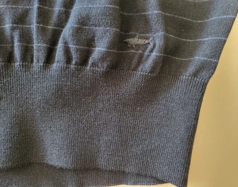 Paul & Shark RRP1000€ PAUL&SHARK sz L Sweater New Virgin Wool Knitted Size US L / EU 52-54 / 3 - 7 Thumbnail
