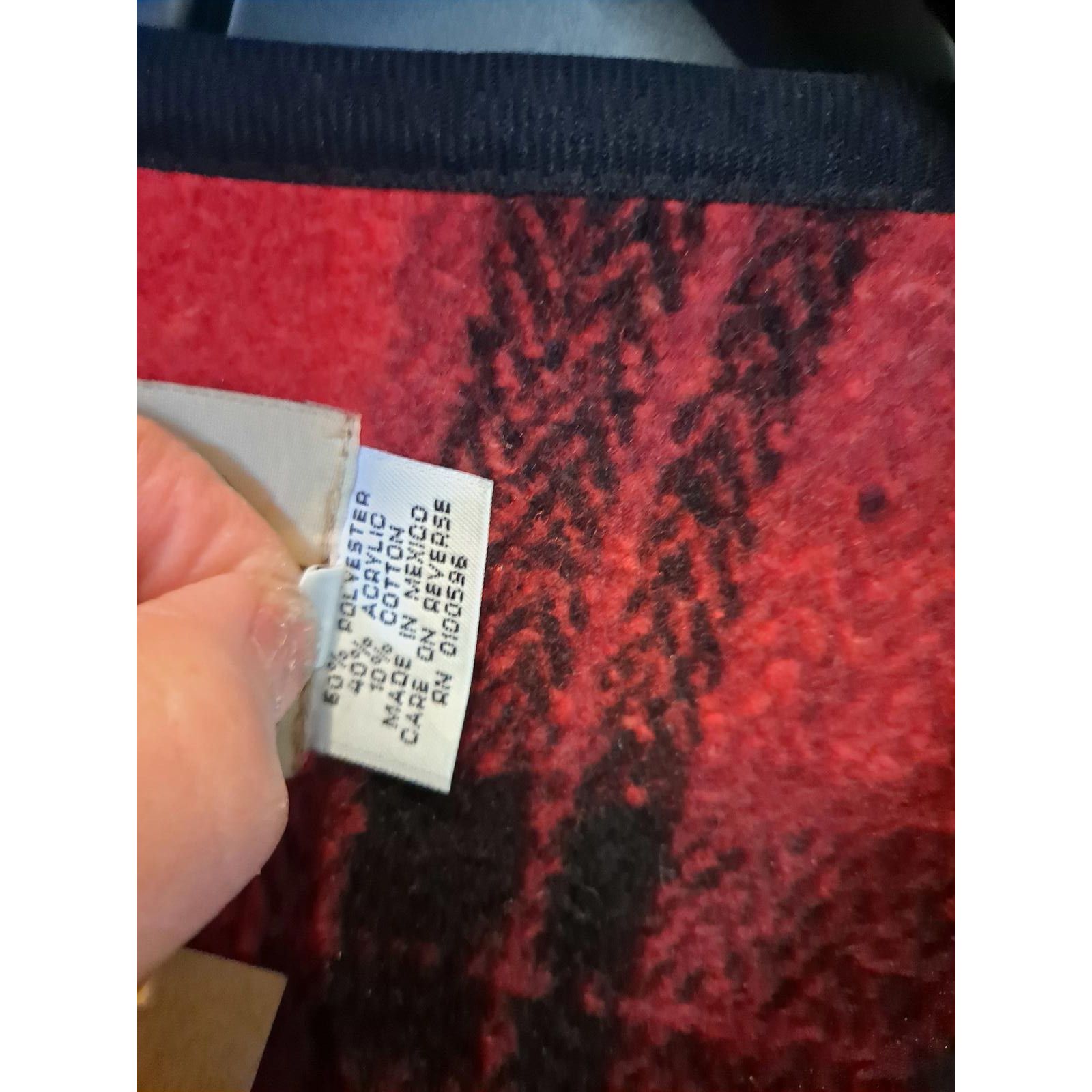 Other New Earth Rags Full Zip Red Plaid Vest Size Large Size US L / EU 52-54 / 3 - 3 Thumbnail