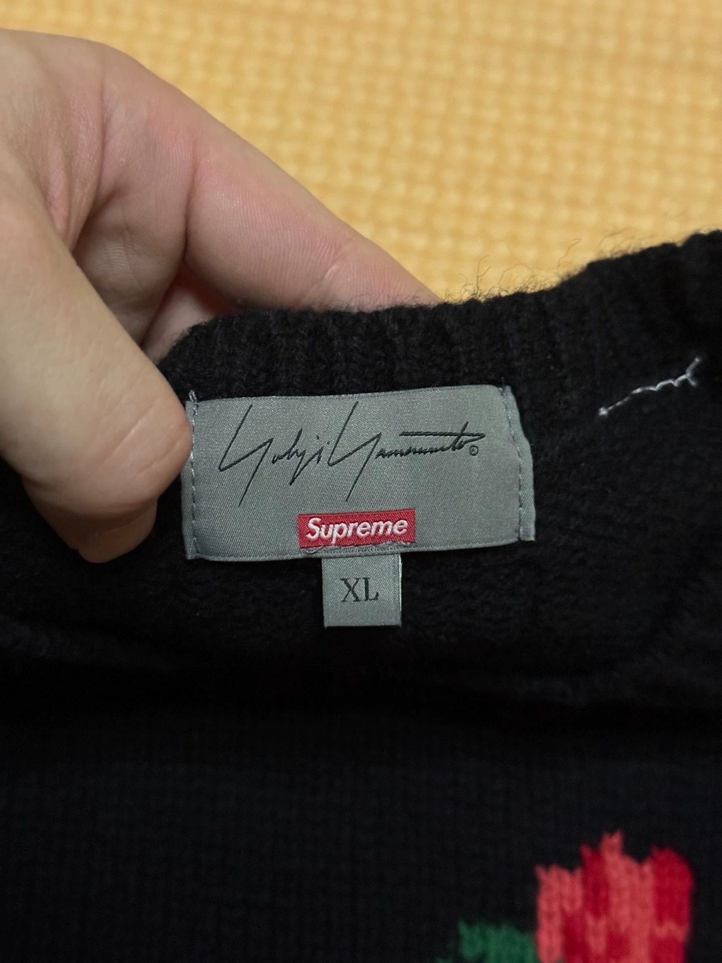 Supreme Supreme Yohji Yamamoto Rose Sweater XL Unworn Size US XL / EU 56 / 4 - 3 Thumbnail