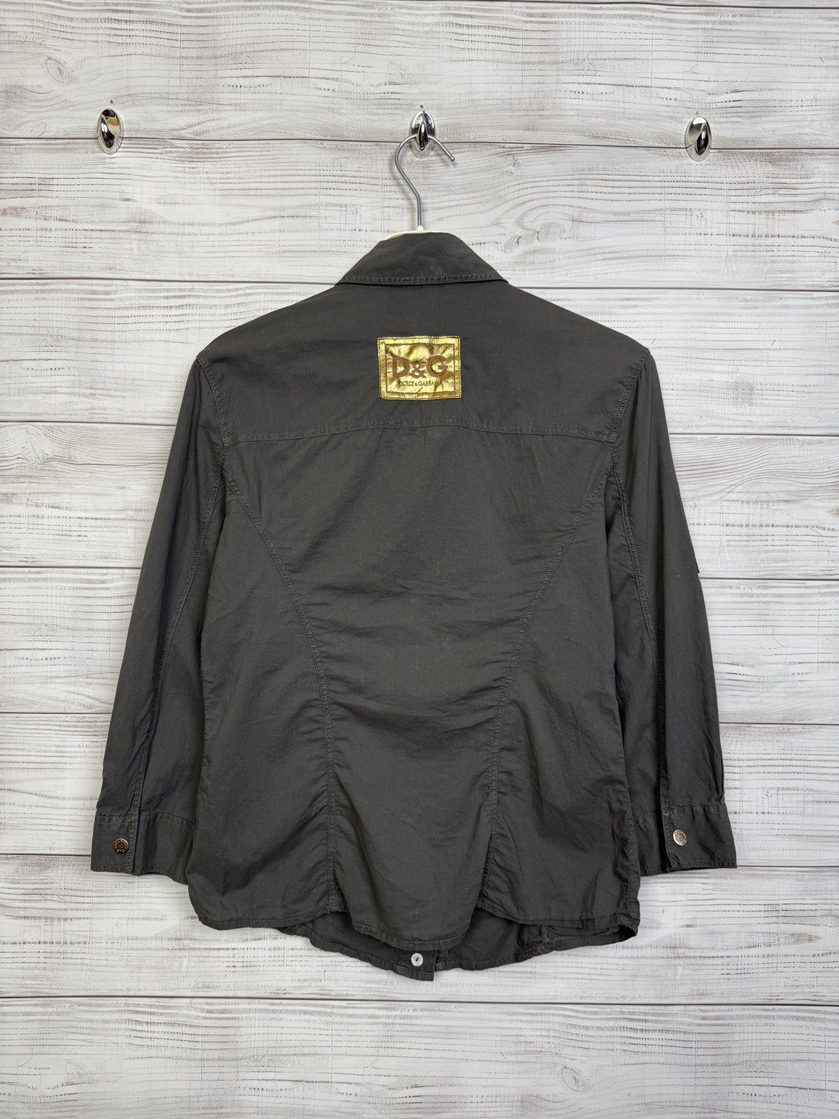 Dolce & Gabbana Y2K Dolce Gabbana LOGO Shirt Size S / US 4 / IT 40 - 2 Thumbnail