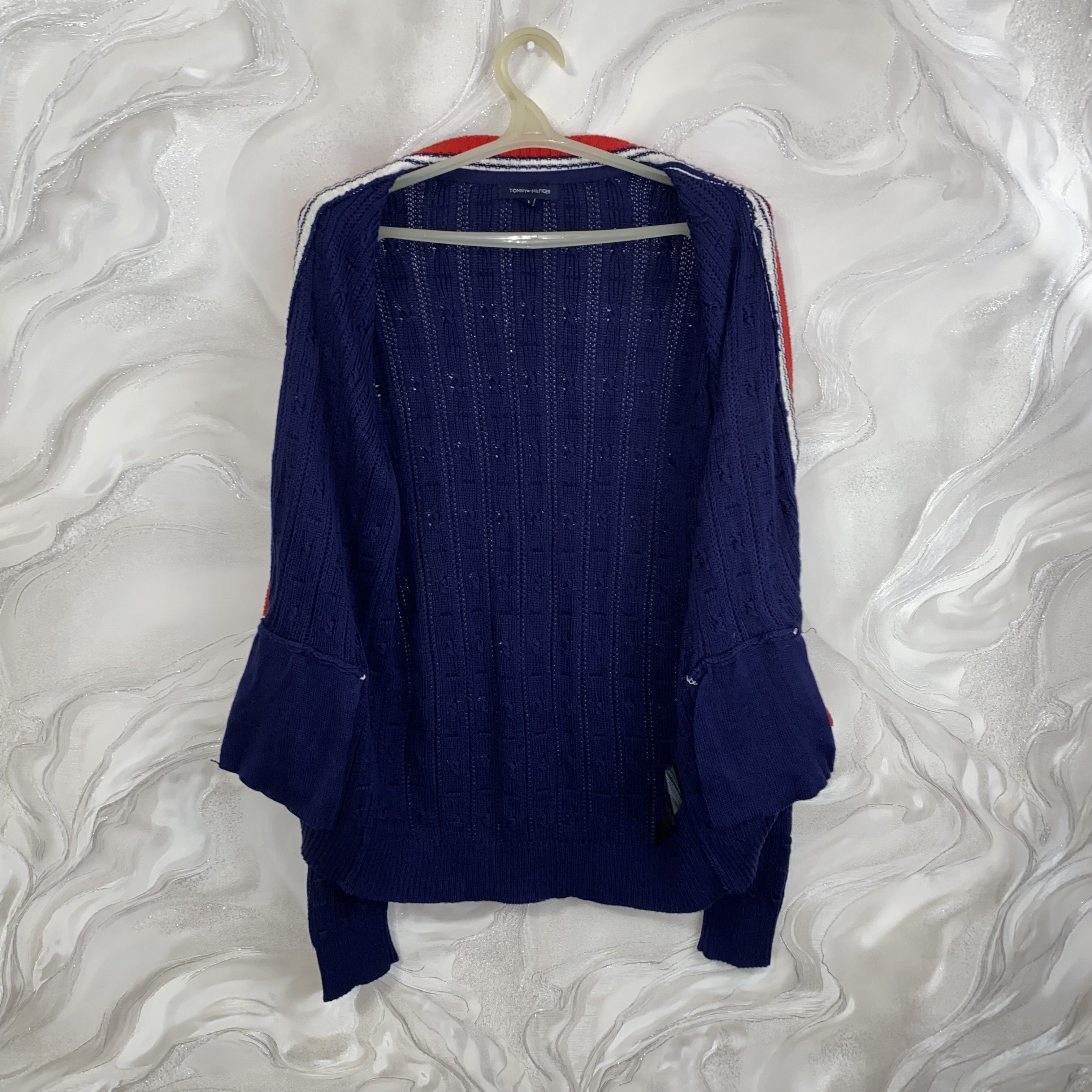 Tommy Hilfiger Tommy Hilfiger Cardigan Sweater Pullover Blue size L Size US L / EU 52-54 / 3 - 2 Thumbnail