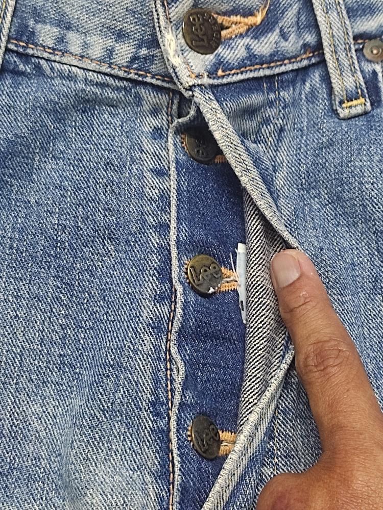 Lee × Vintage VINTAGE LEE JEANS DISTRESSED Size US 35 - 7 Thumbnail