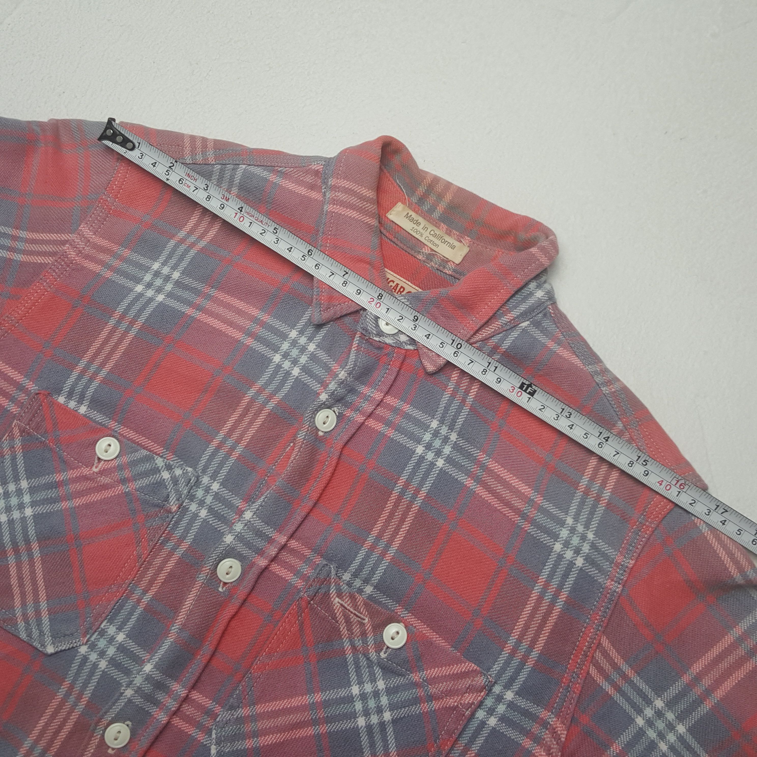 Vintage Sugar Cane USA Button Up Shirt