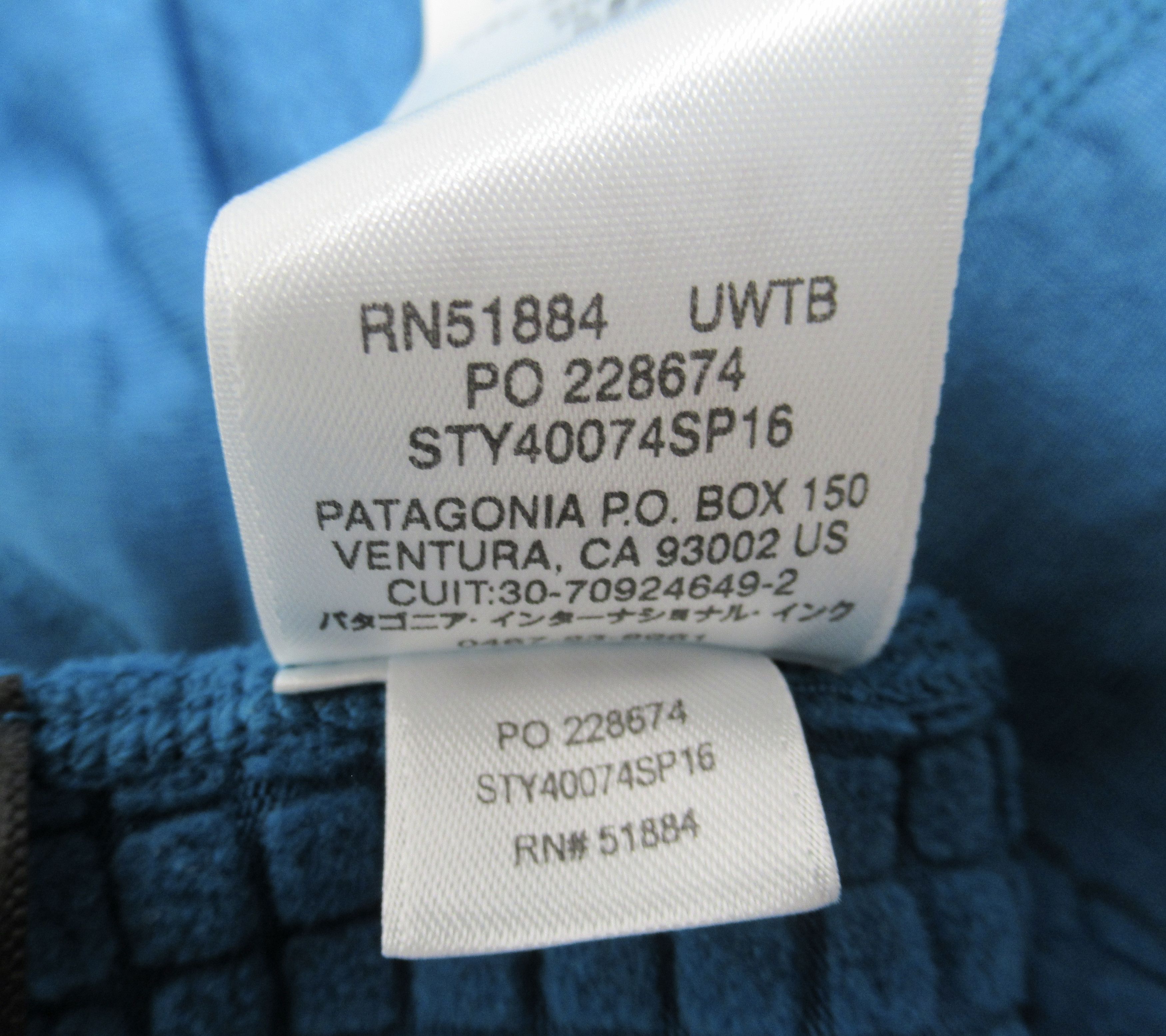 Patagonia Patagonia Men's R1® Hoody Underwater Blue UWTB 40074SP16 S Size US S / EU 44-46 / 1 - 12 Thumbnail