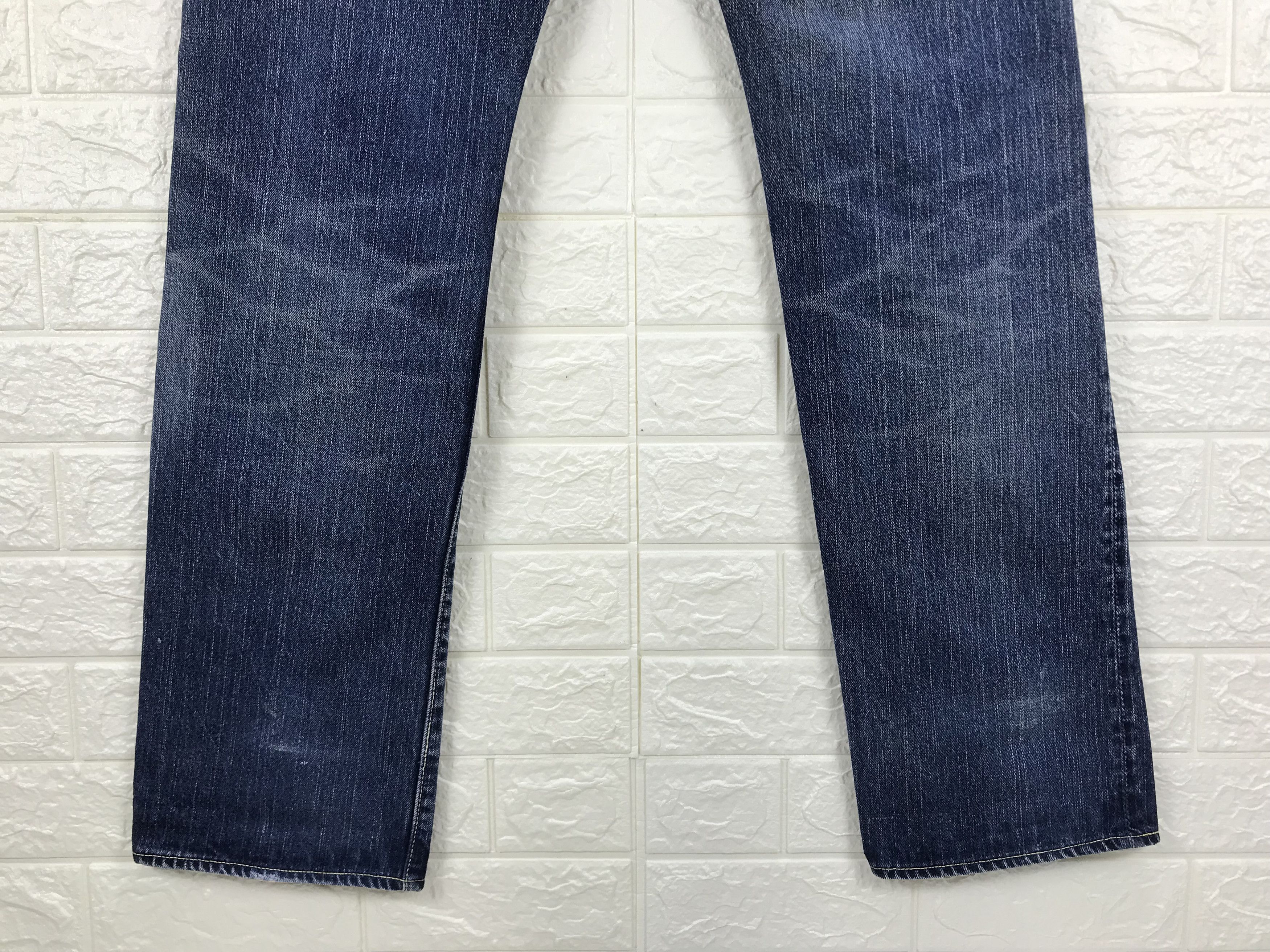 Eternal Vintage Eternal Faded Blue Washed Selvedge Jeans Size US 31 - 9 Thumbnail