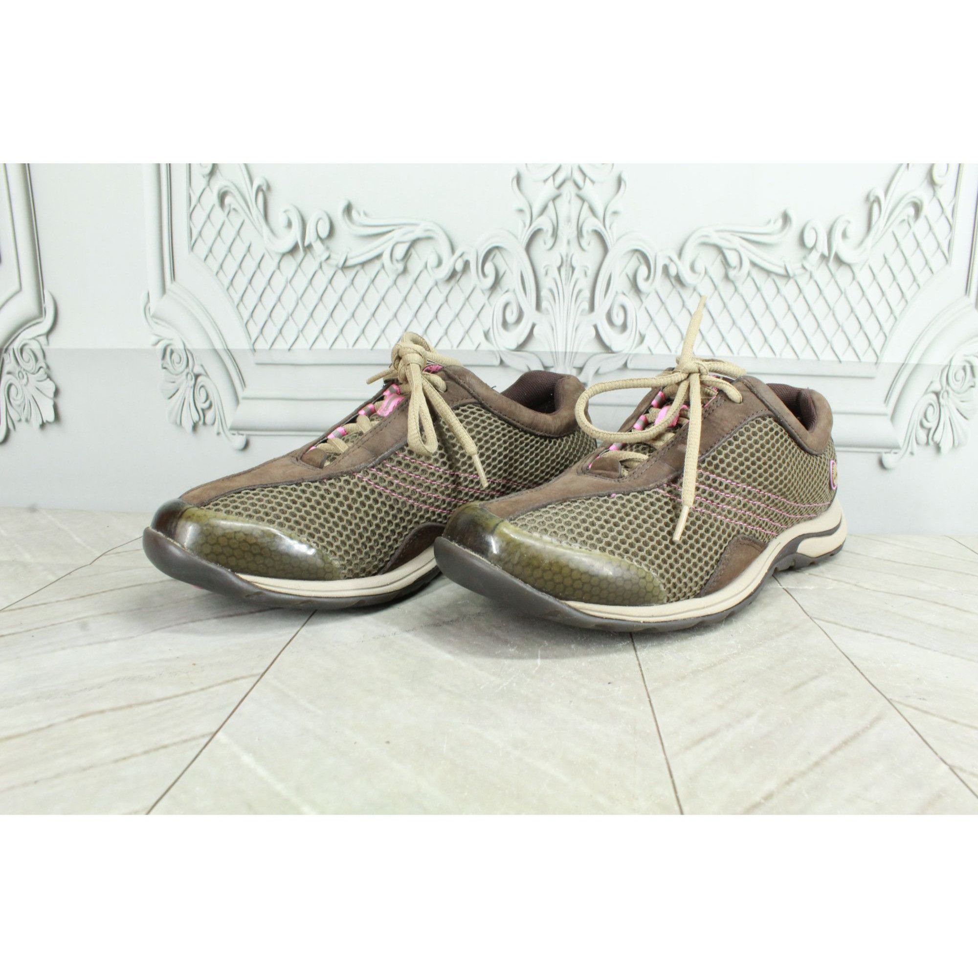 Timberland Timberland Outdoors Brown Mesh Lace Up Hiking Sneakers Size US 7.5 / IT 37.5 - 2 Thumbnail