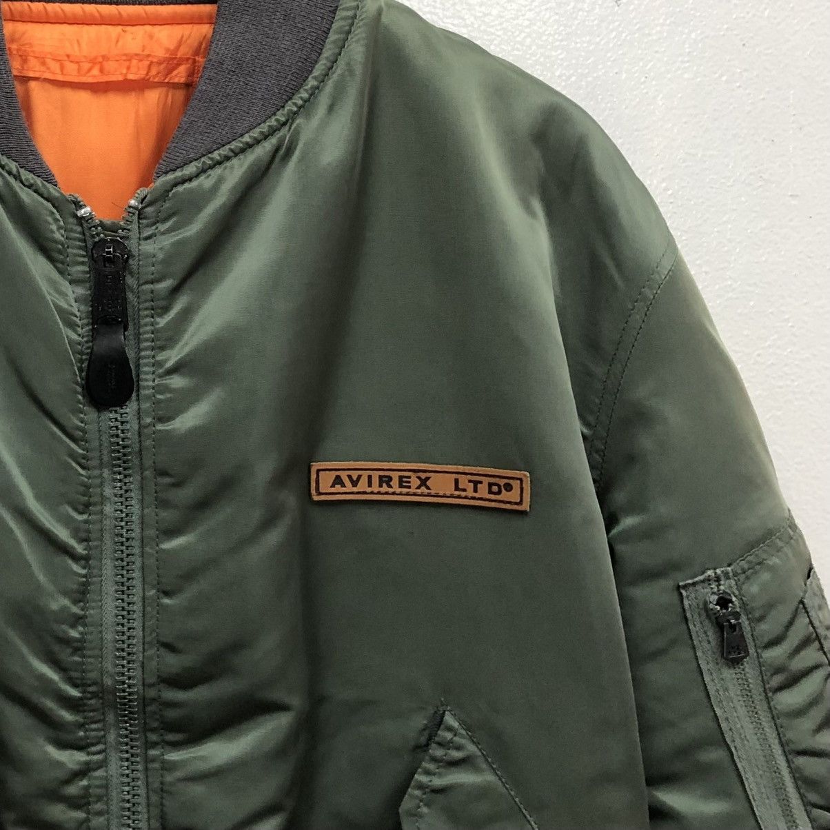 Avirex Vintage AVIREX USA 🇺🇸Sun Faded Intermediate Ma1 Bomber Jacket Size US L / EU 52-54 / 3 - 3 Thumbnail