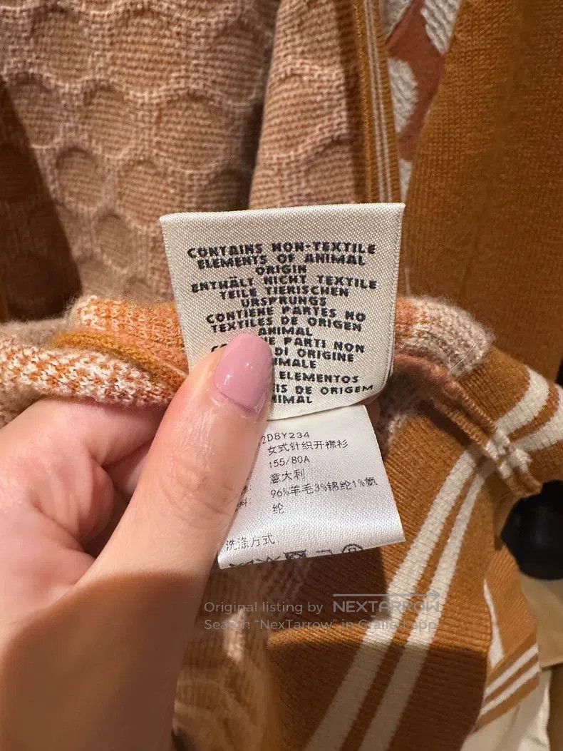 Hermes Hermes Cashmere cardigan Size XXS / US 00 / IT 34 - 4 Thumbnail