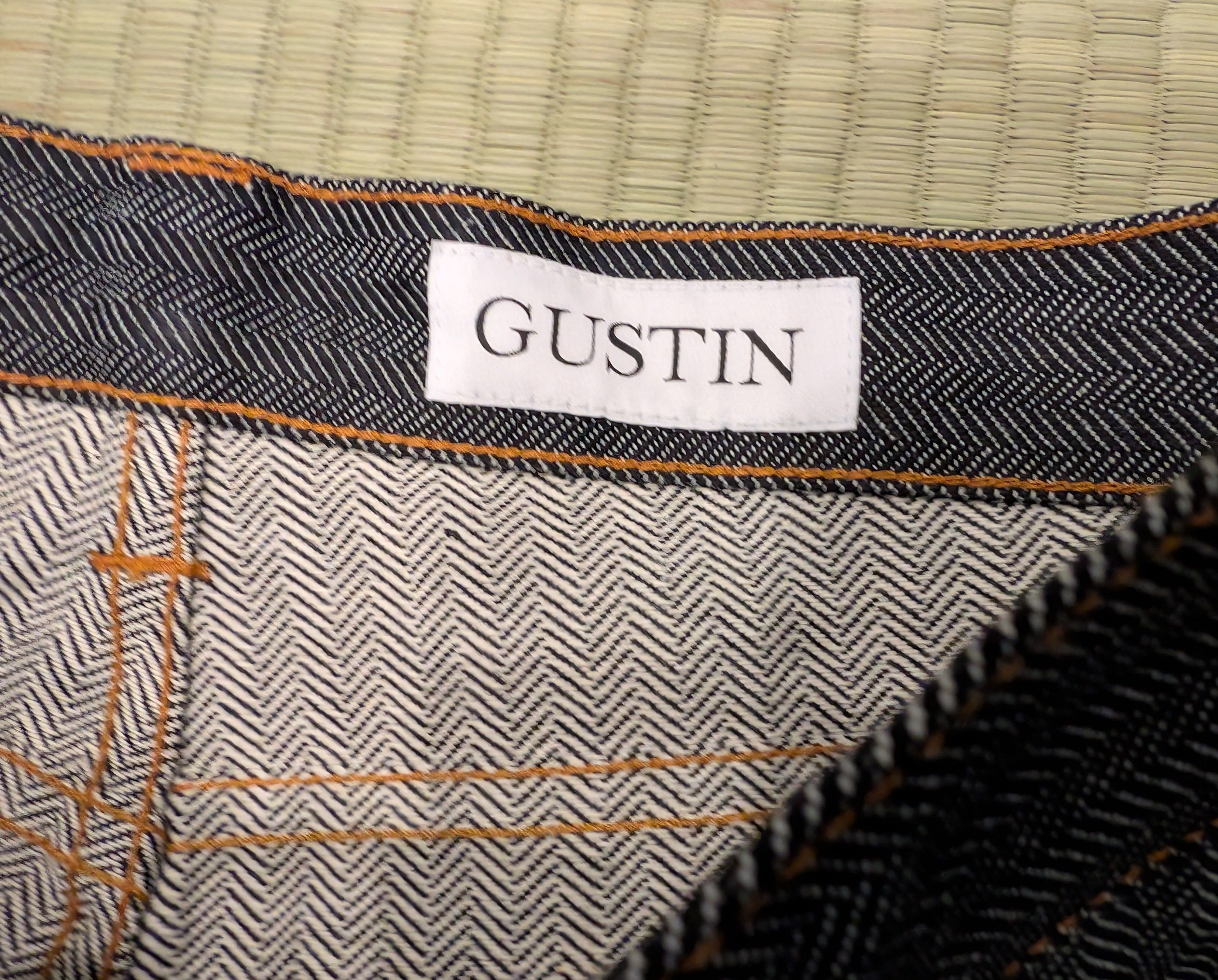 Gustin LNWOT Gustin #562 Herringbone Selvedge Denim Jeans Size US 29 - 6 Thumbnail