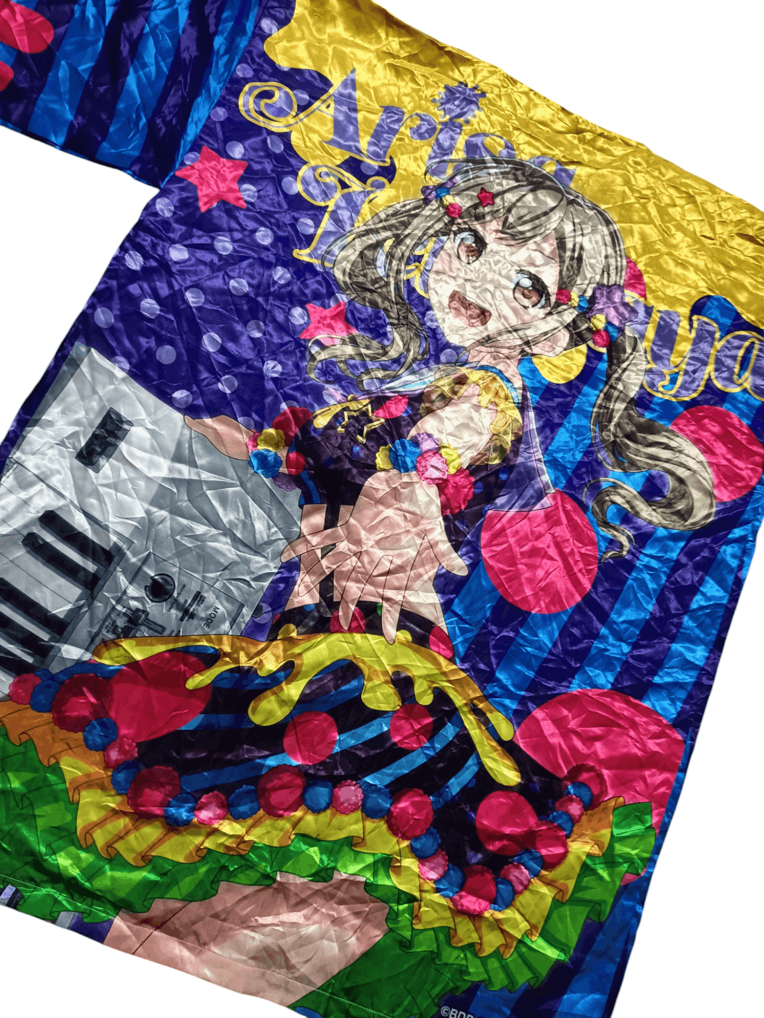 Anime × Band Tees × Japanese Brand Poppin' Party x Ichigaya Arisa Japan Band Full print kimono Size ONE SIZE - 5 Thumbnail
