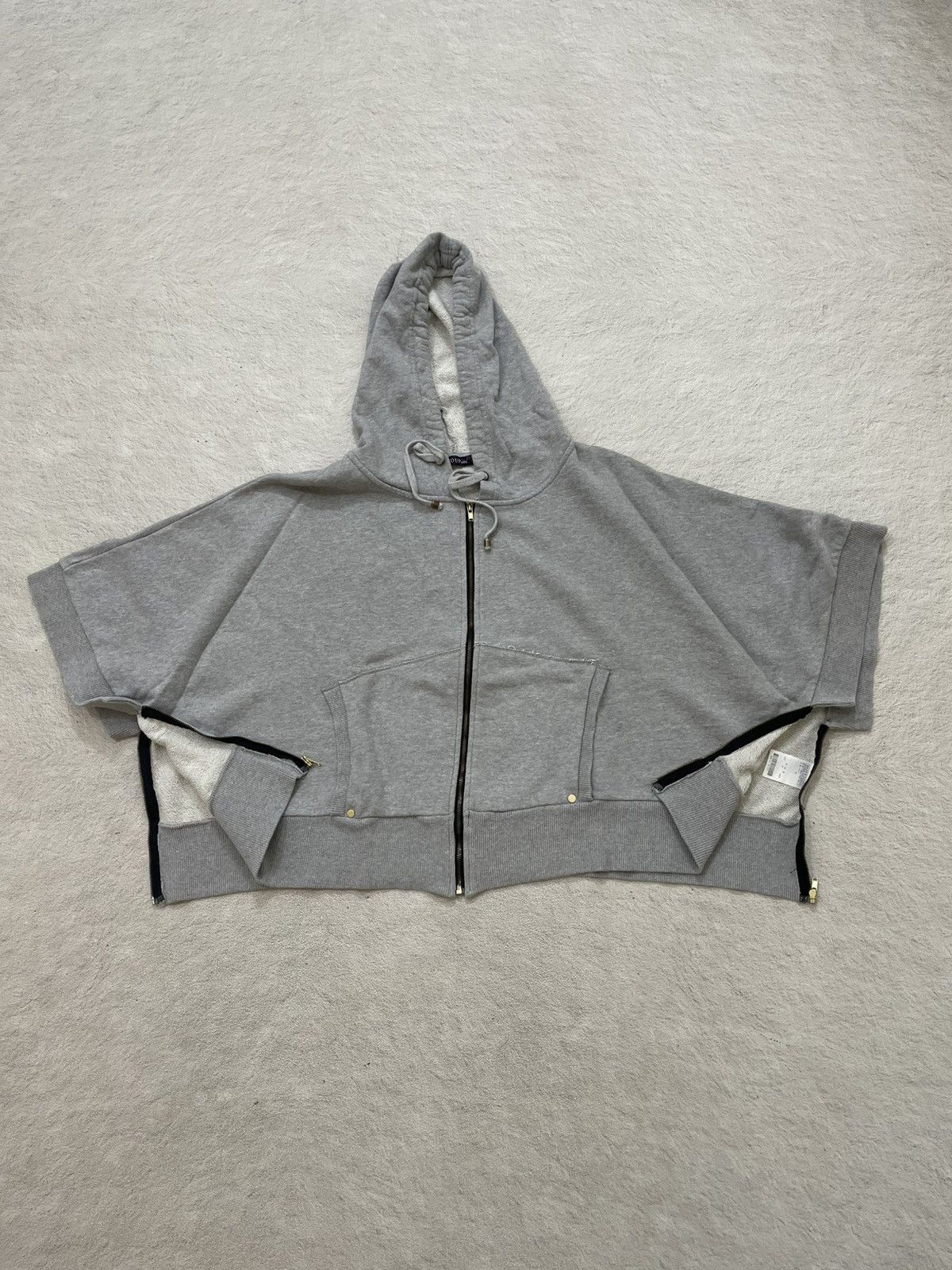 トップス BALENCIAGA Y2k Zip-up Hoodie s Balenciaga Balenciaga Y2K Hoodie S | Grailed