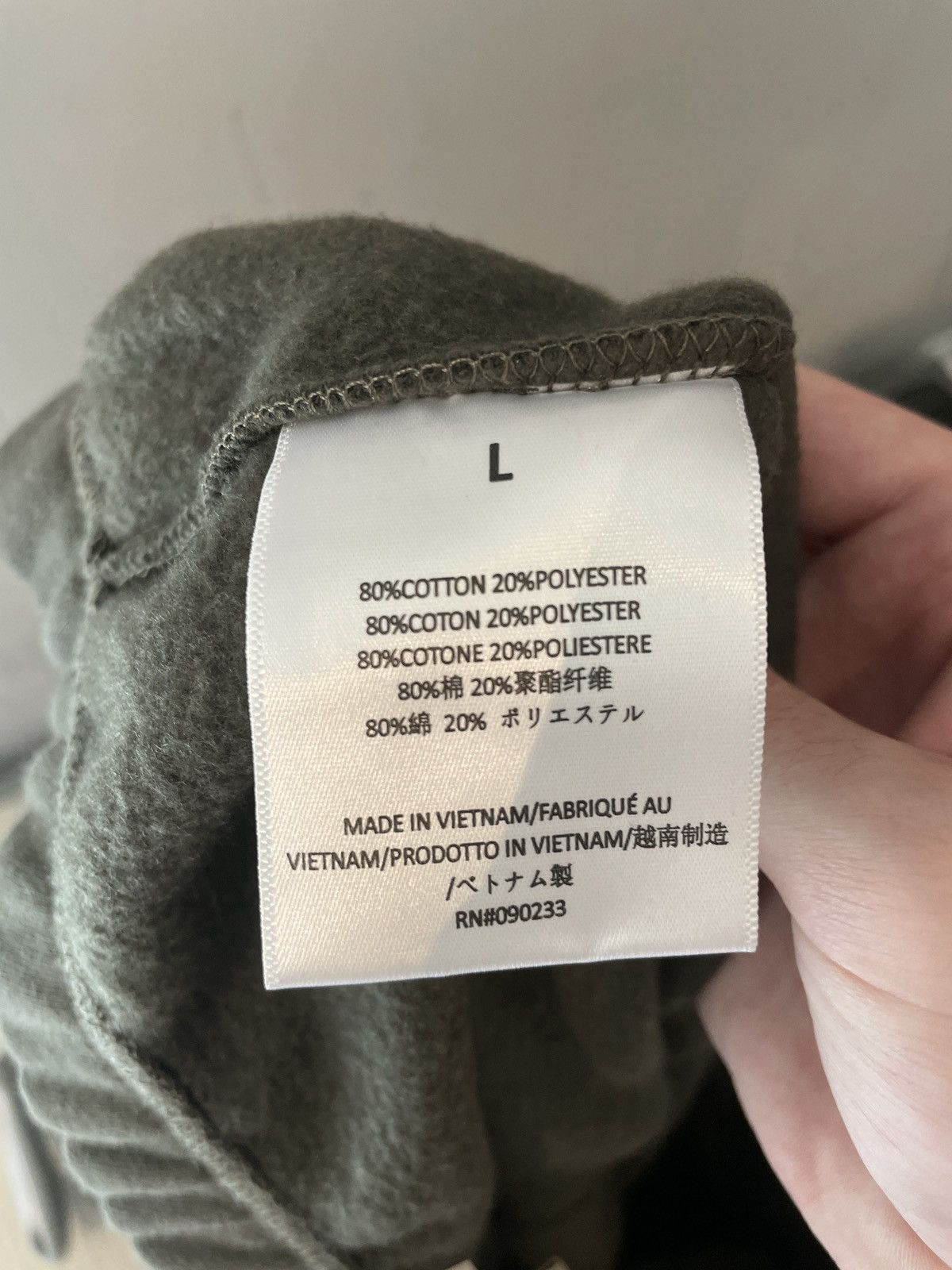 Essentials × Fear of God Fear of God Essentials Off Black Pants L Size US 34 / EU 50 - 5 Thumbnail