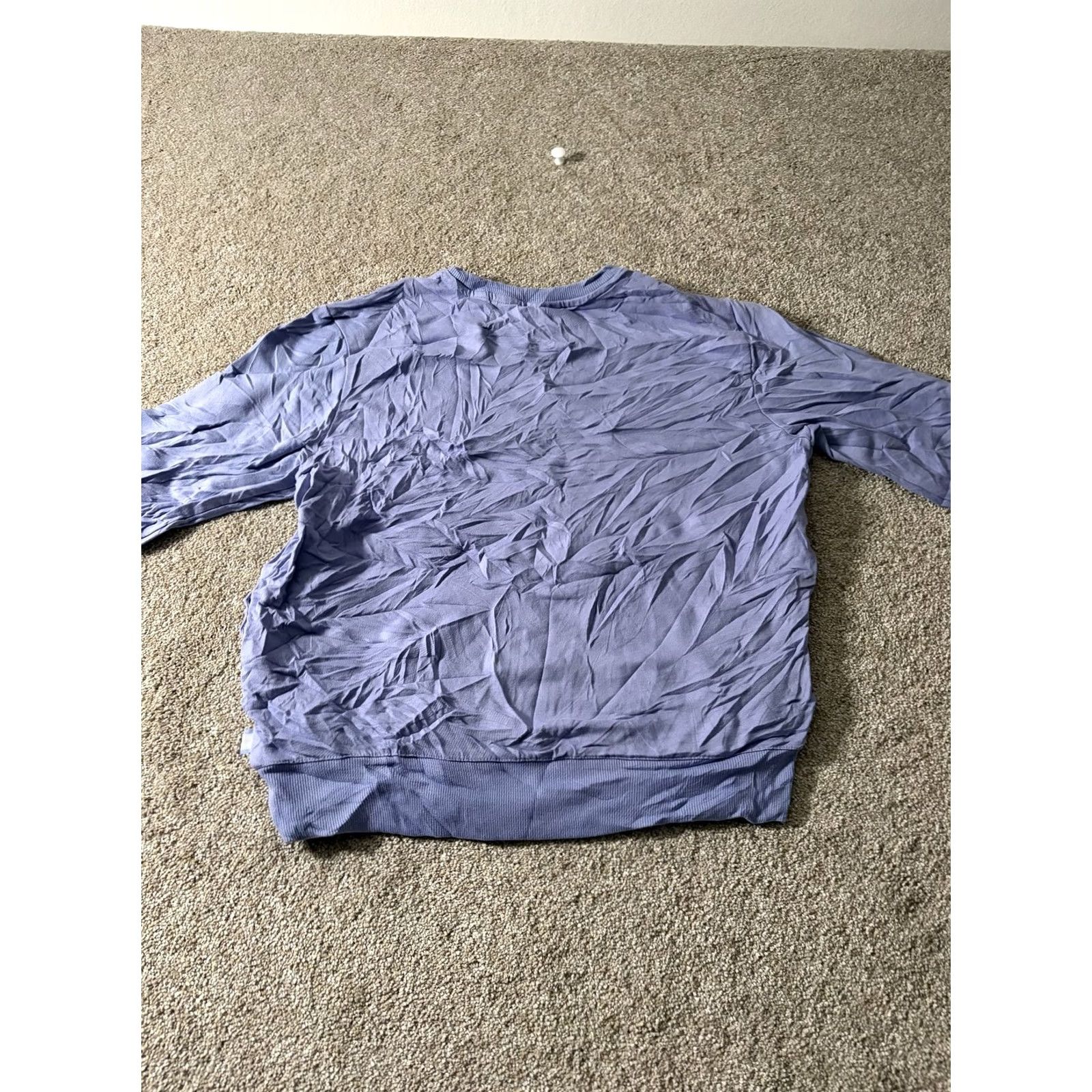 Fila FILA Sweatshirt Mens S Purple Lightweight Pullover Crewneck Embroidered Logo Size US S / EU 44-46 / 1 - 8 Thumbnail