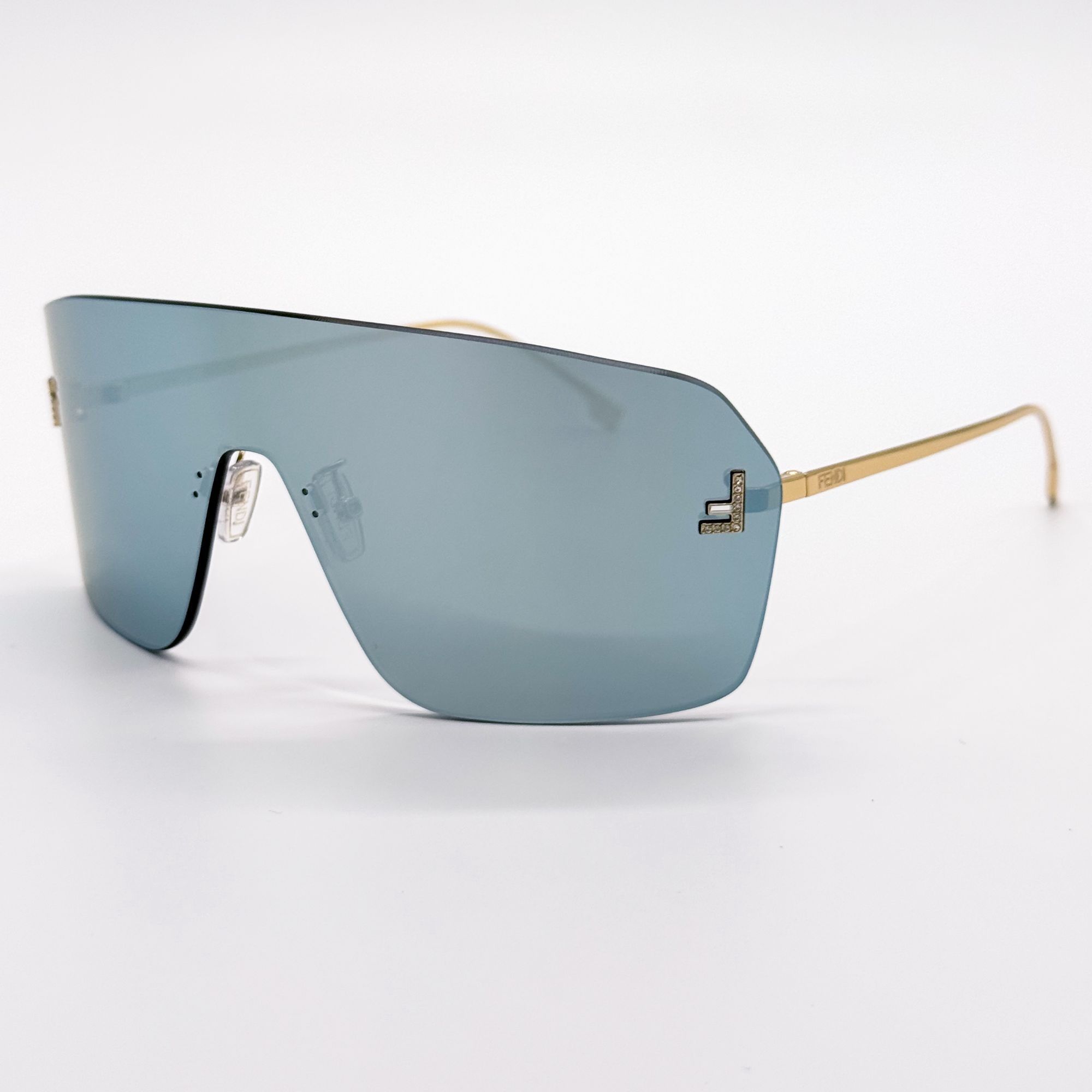 Fendi NEW FENDI SUNGLASSES FE4121US 30X GOLD WOMEN EYEWEAR FENDI Size ONE SIZE - 2 Thumbnail