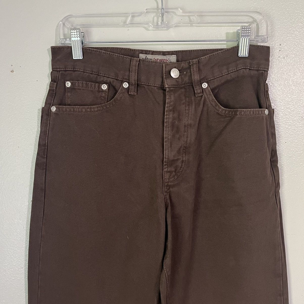 Stussy Classic Jean Washed Canvas Denim Size US 28 / EU 44 - 2 Thumbnail