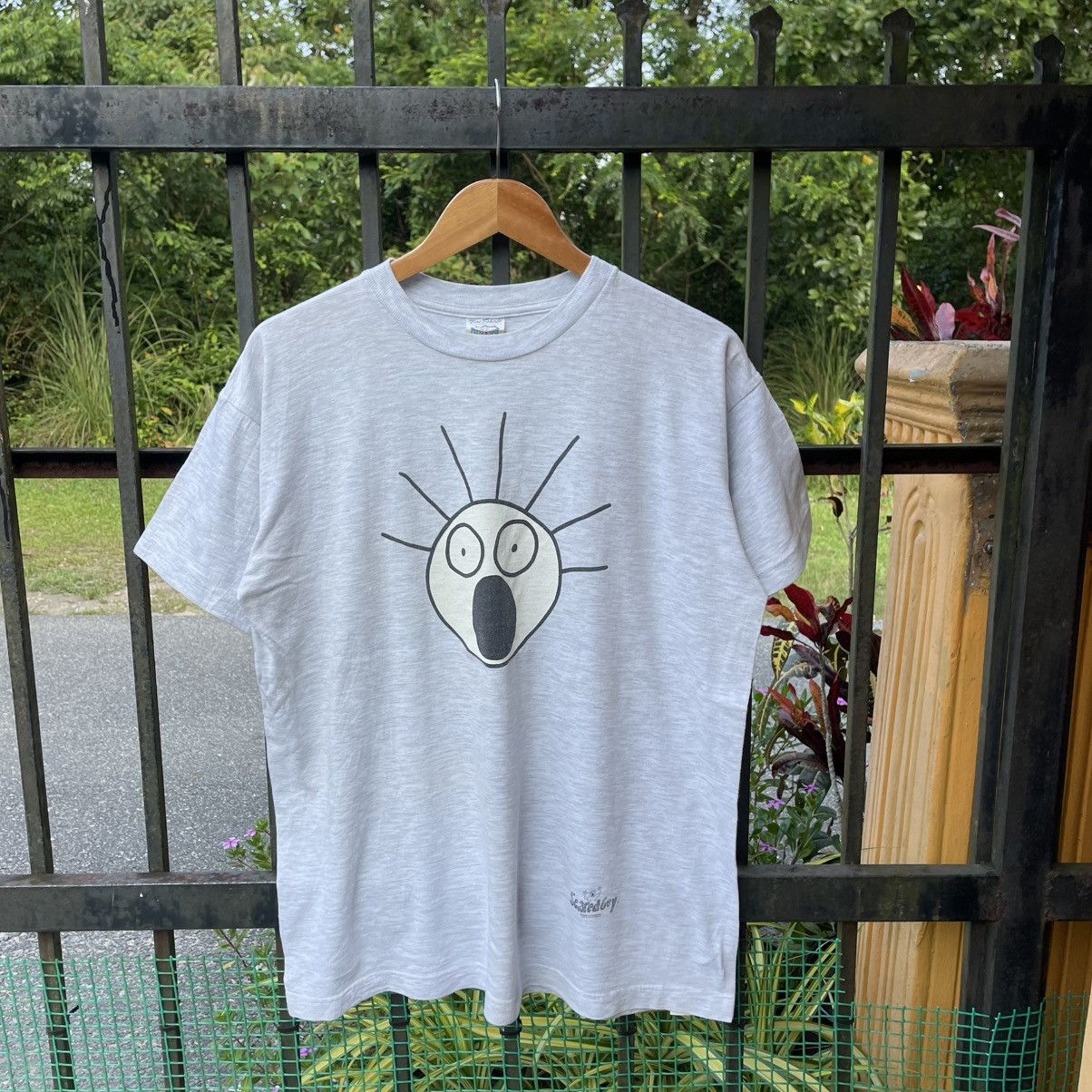 Other 🔥Vintage 90s Scared Guy Art Work Stanley Desantis Tee Size US L / EU 52-54 / 3 - 1 Thumbnail