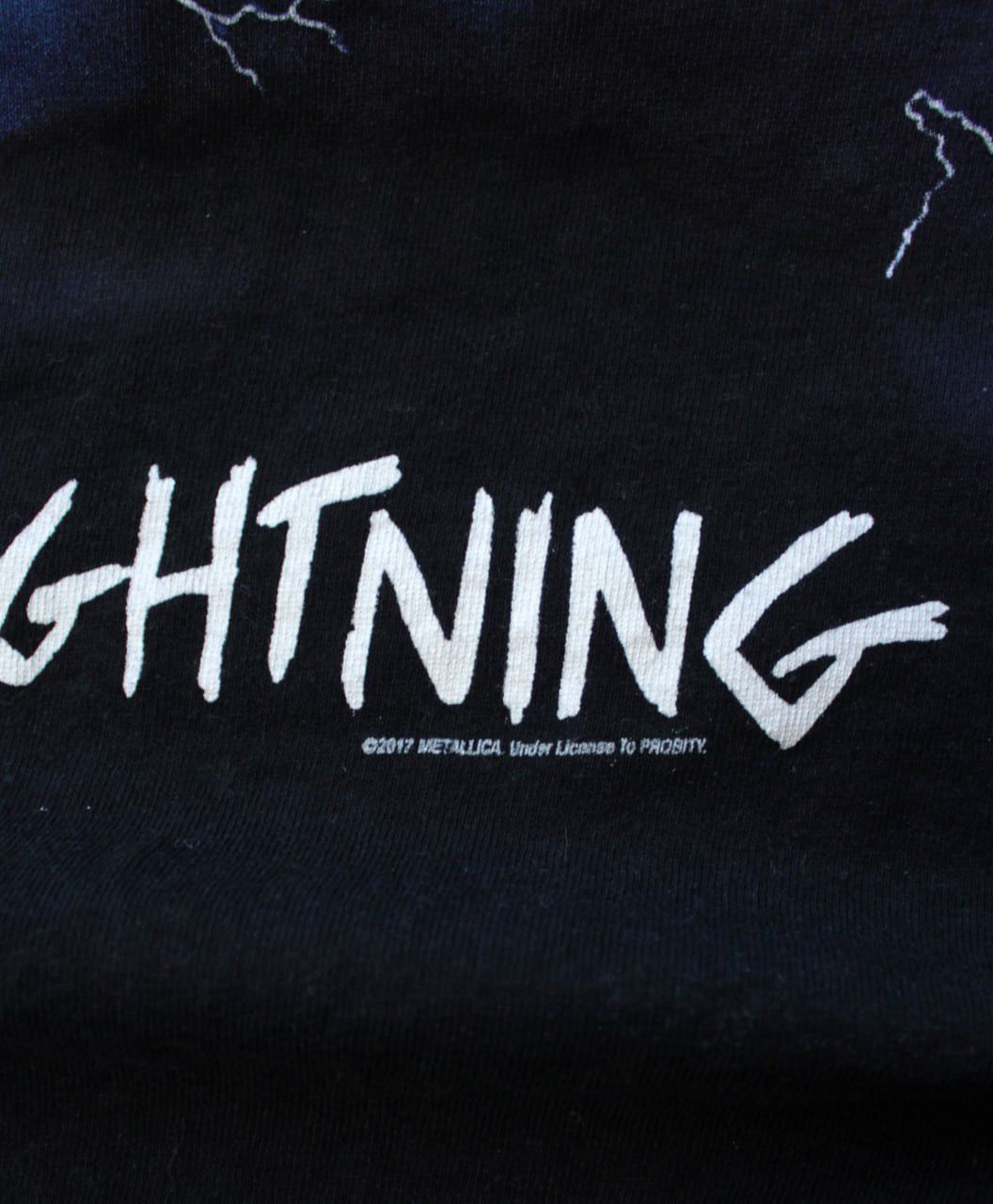 Metallica 🔥 Metallica 2017 Ride The Lightning Album T Shirt Metal Band Size US S / EU 44-46 / 1 - 3 Thumbnail