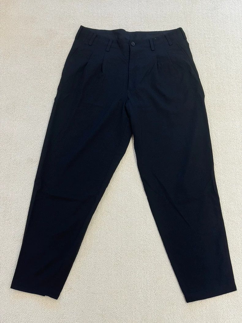Yohji Yamamoto Yohji Yamamoto size 3 Black slacks pants 2506-Nextarrow Size US 30 / EU 46 - 1 Thumbnail