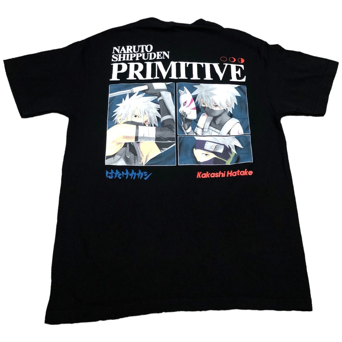 Primitive Primitive Skateboarding Naruto Kakashi Hatake Shirt Medium Size US M / EU 48-50 / 2 - 1 Thumbnail
