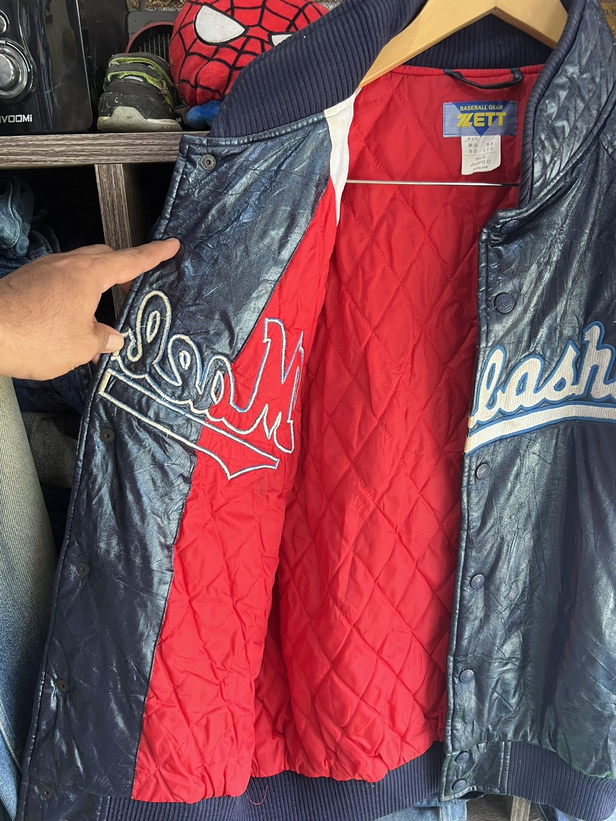 Other 🔥Vintage Zett Jaspo Baseball Gear Button Jacket Size US L / EU 52-54 / 3 - 12 Thumbnail
