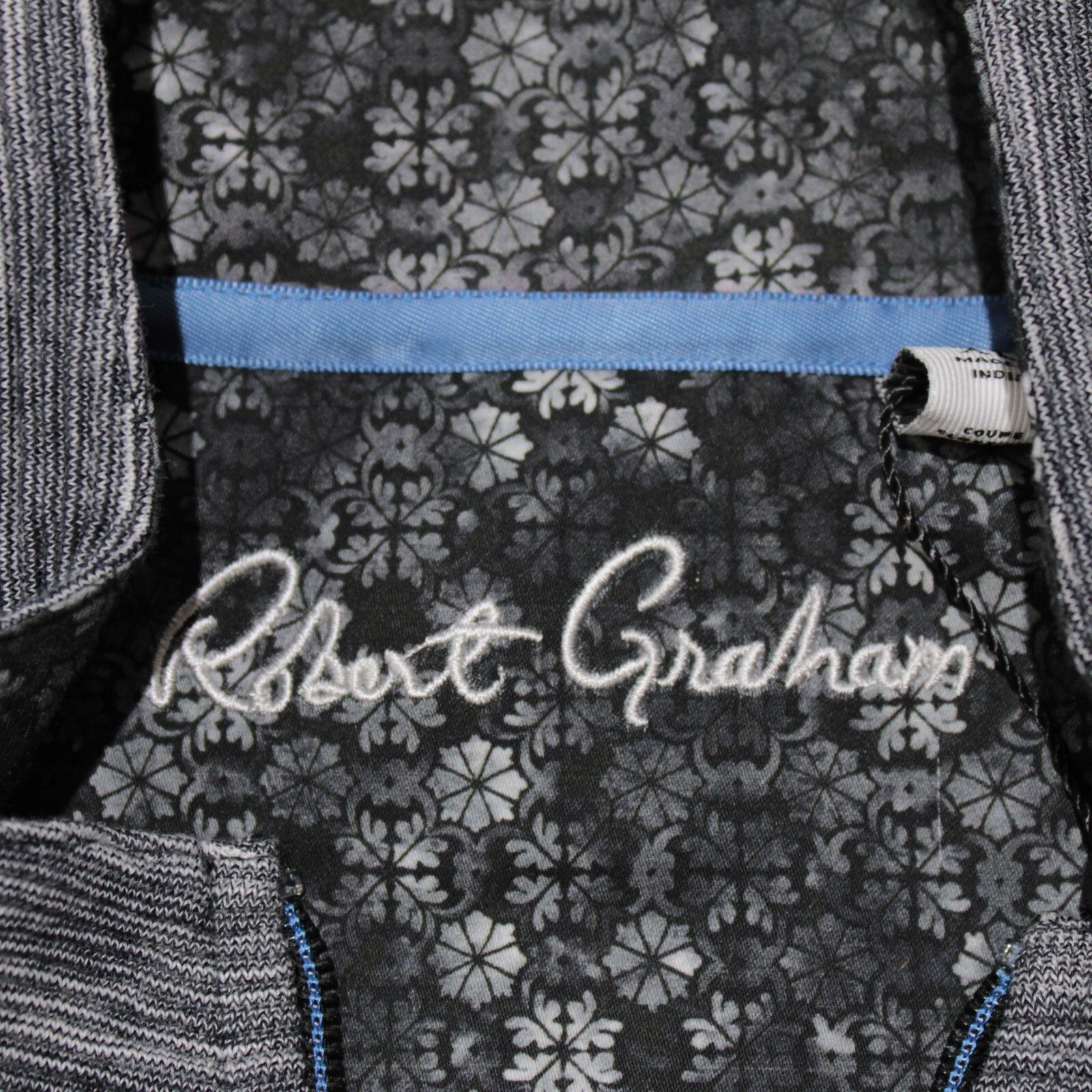 Robert Graham Robert Graham Sweater Size US XL in Gray Size US XL / EU 56 / 4 - 7 Thumbnail