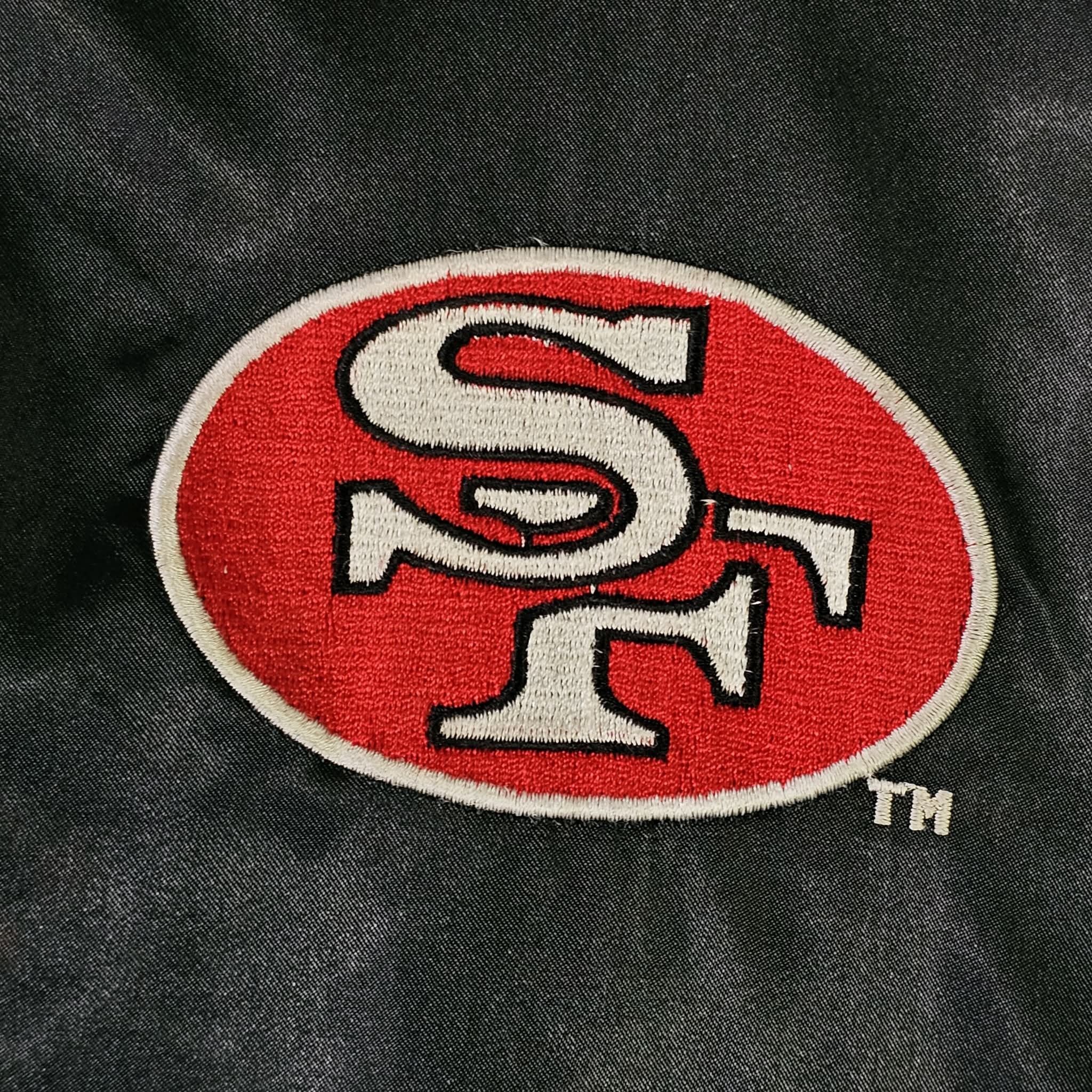 NFL San Francisco 49ers Vintage 90s Legends Satin Bomber Jacket Size US XXL / EU 58 / 5 - 4 Thumbnail