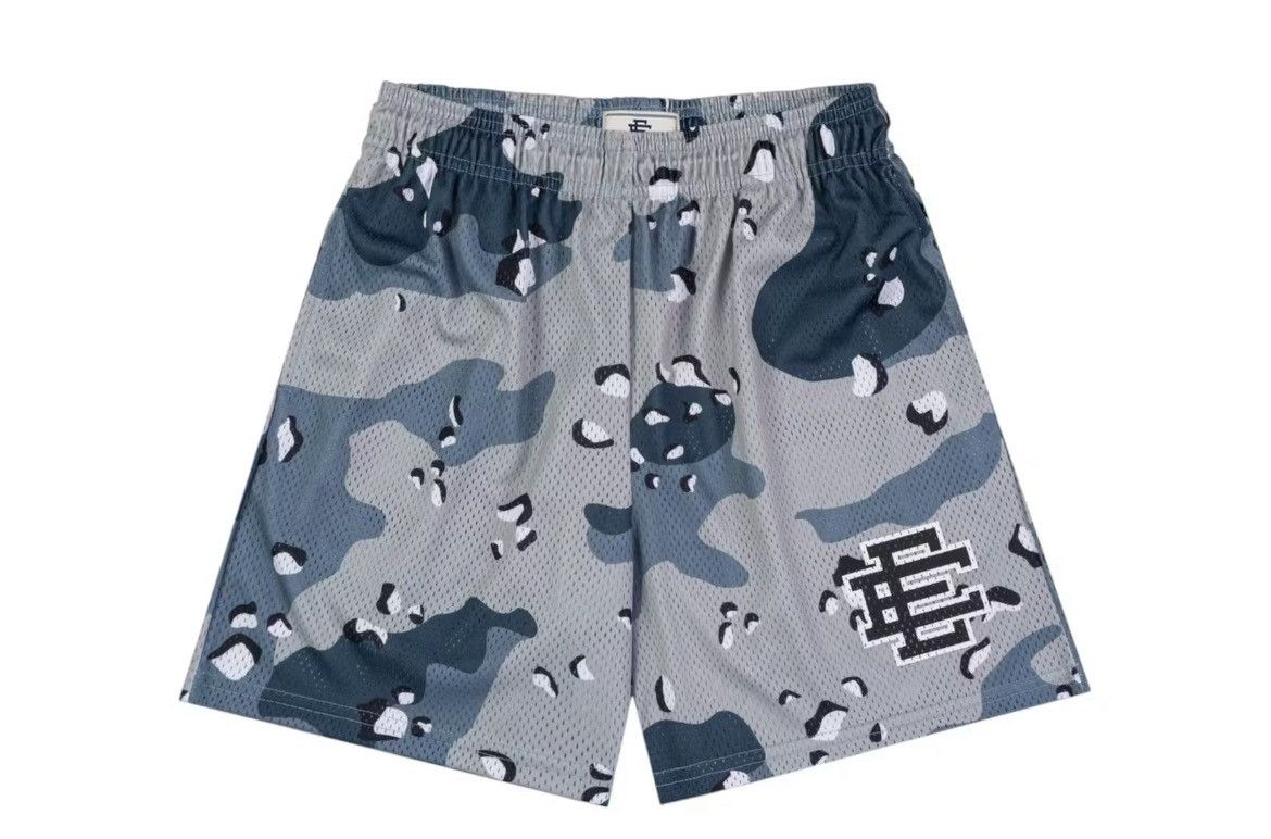 Eric Emanuel Eric Emanuel grey chip camo shorts medium Size US 30 / EU 46 - 1 Thumbnail