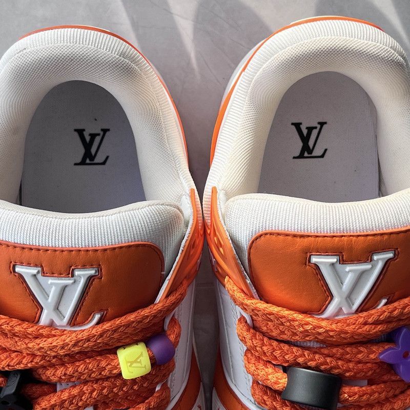 Louis Vuitton Louis Vuitton Trainer Maxi Fashion Sneakers for Men -2508 Size US 10.5 / EU 43-44 - 9 Thumbnail