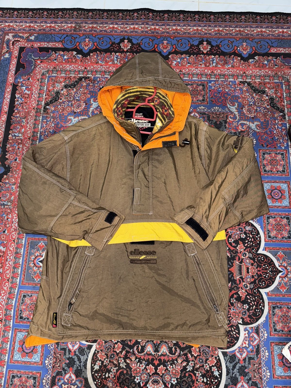 Ellesse VINTAGE ELLESSE ANORAK JACKET Size US L / EU 52-54 / 3 - 1 Thumbnail