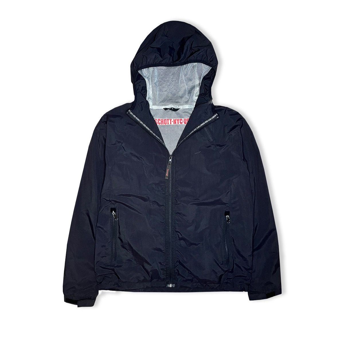 Schott 2008 Schott NYC "Sidewinder" Technical Double-Zip Size US M / EU 48-50 / 2 - 3 Thumbnail