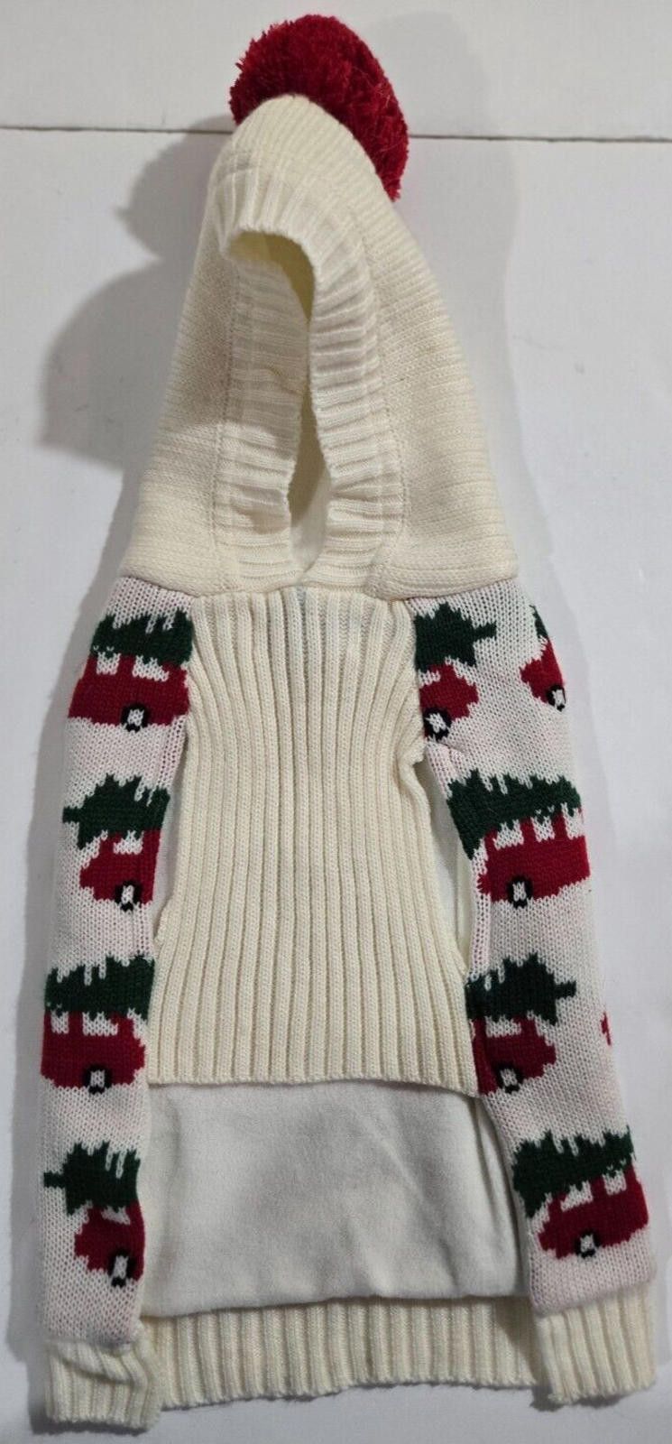 Other The Jingles & Joy Winter Sweater Red Christmas Truck w/ Tree Size ONE SIZE - 4 Thumbnail