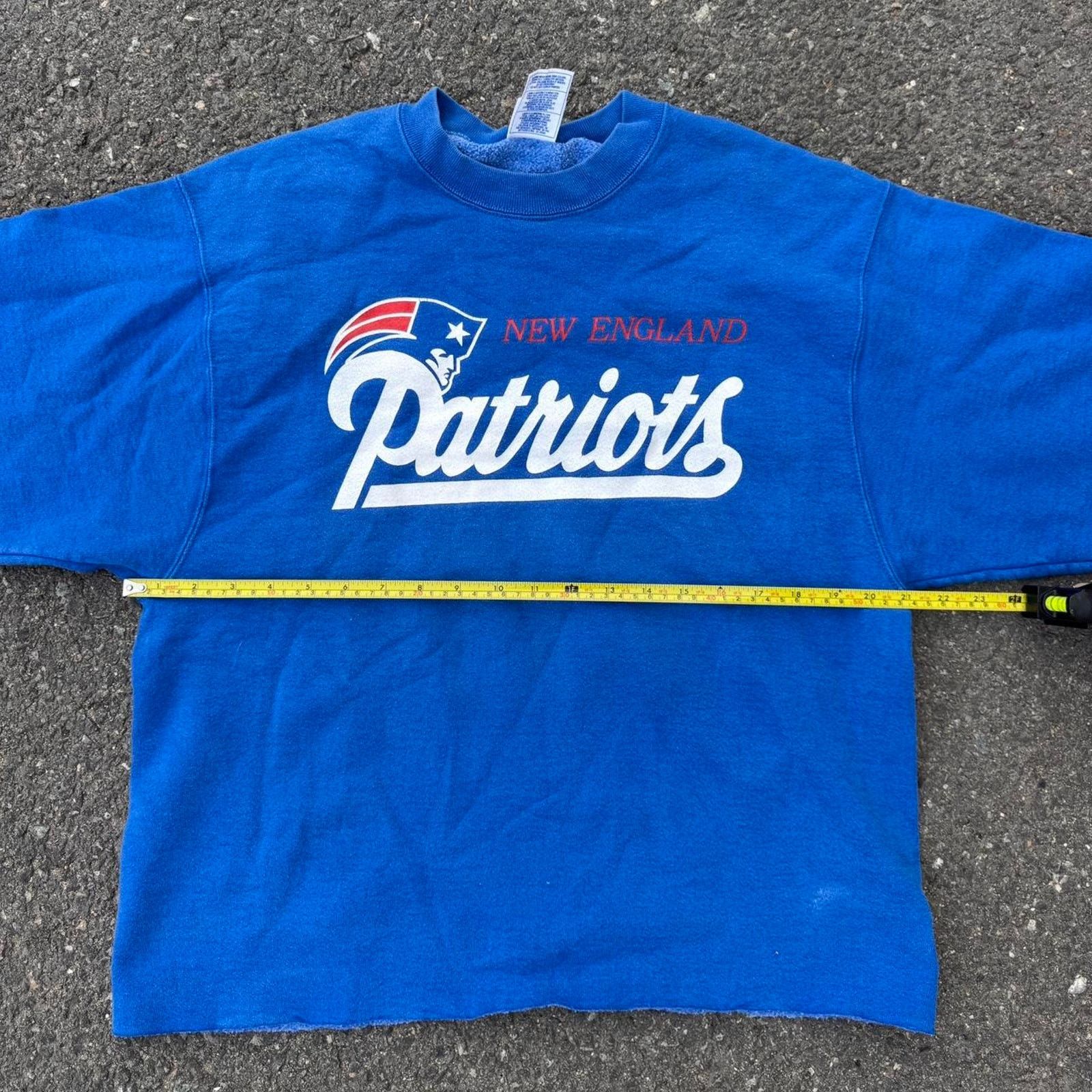 Pro Player Vintage 90s Patriots Pro Player Crewneck – Size Medium Size US XL / EU 56 / 4 - 5 Thumbnail