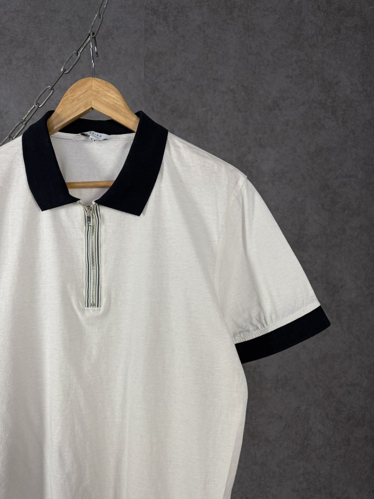 Reiss Reiss designer polo tee Size US M / EU 48-50 / 2 - 2 Thumbnail