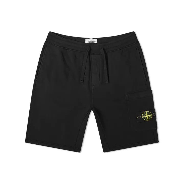 Stone Island Stone Island Black Drawstring Pocket Shorts Size US 26 / EU 42 - 1 Thumbnail
