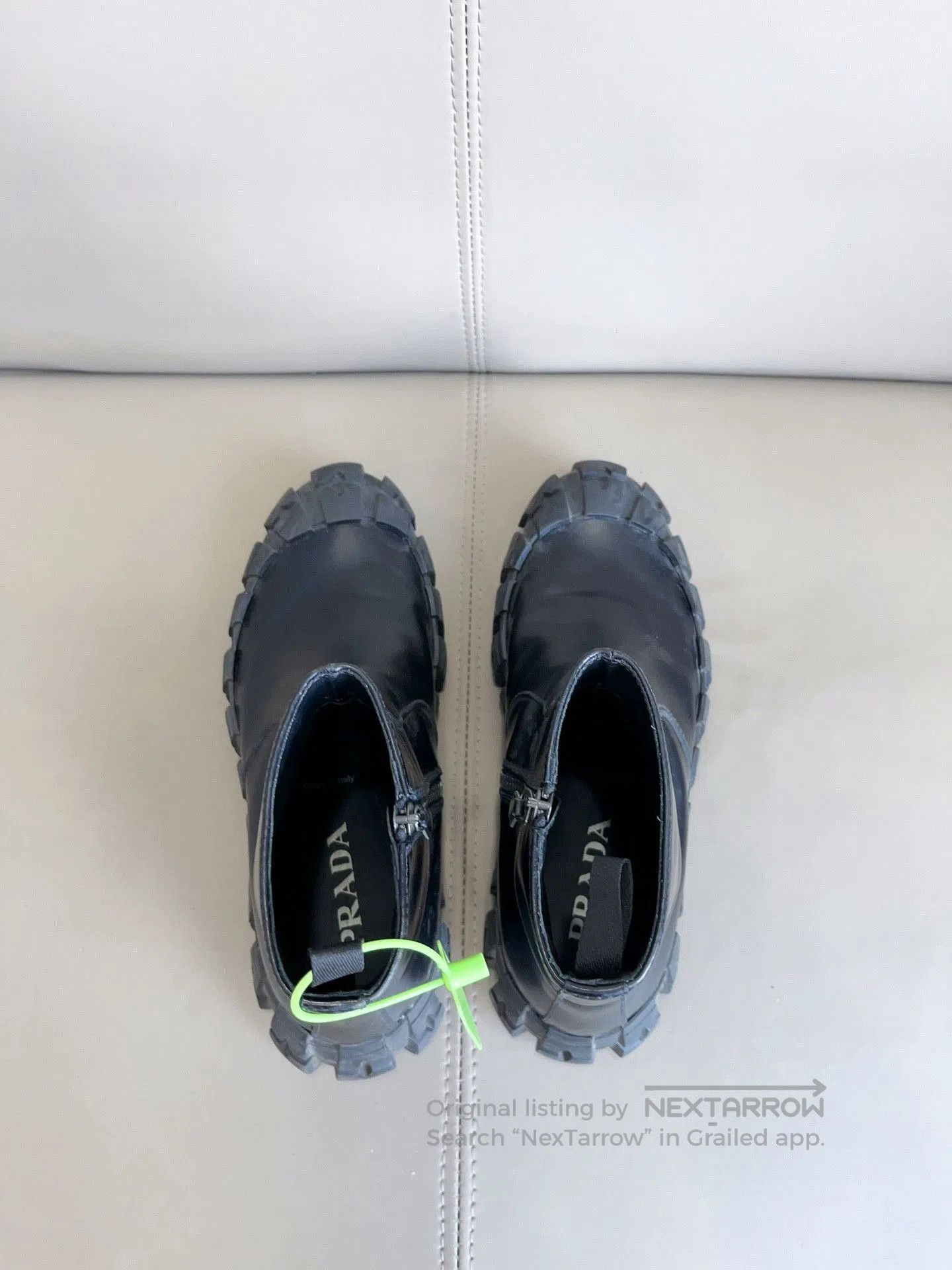 Prada Prada High-Top Tire Derby Shoes 41. Size US 8 / EU 41 - 5 Thumbnail