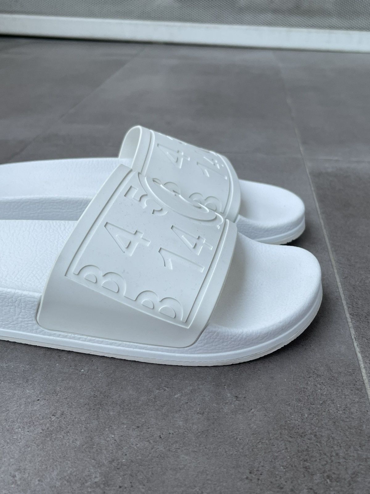 Maison Margiela !DS! SS21 Maison Margiela Numbers White Slides Size US 8 / EU 41 - 8 Thumbnail