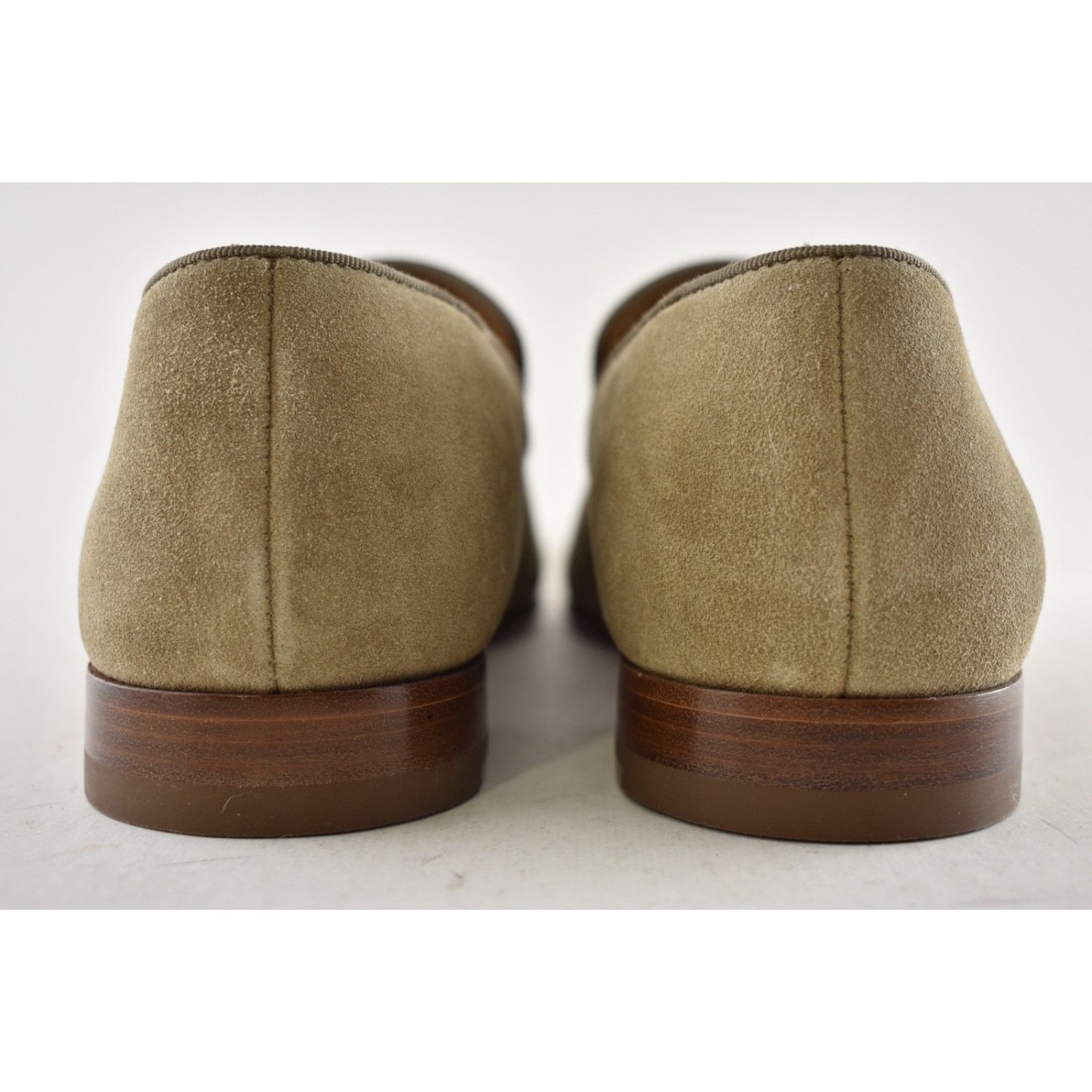 Christian Louboutin Mens Dandelion Flat Champignon Beige Dress Loafer 43.5 10.5 Size US 10.5 / EU 43-44 - 14 Thumbnail