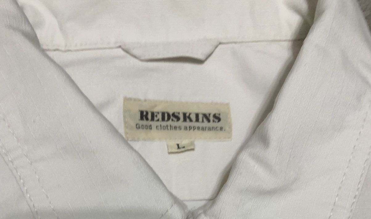 Vintage Vintage Redskins Pitstop Popplin Button Ups Shirt Jacket Size US L / EU 52-54 / 3 - 3 Thumbnail